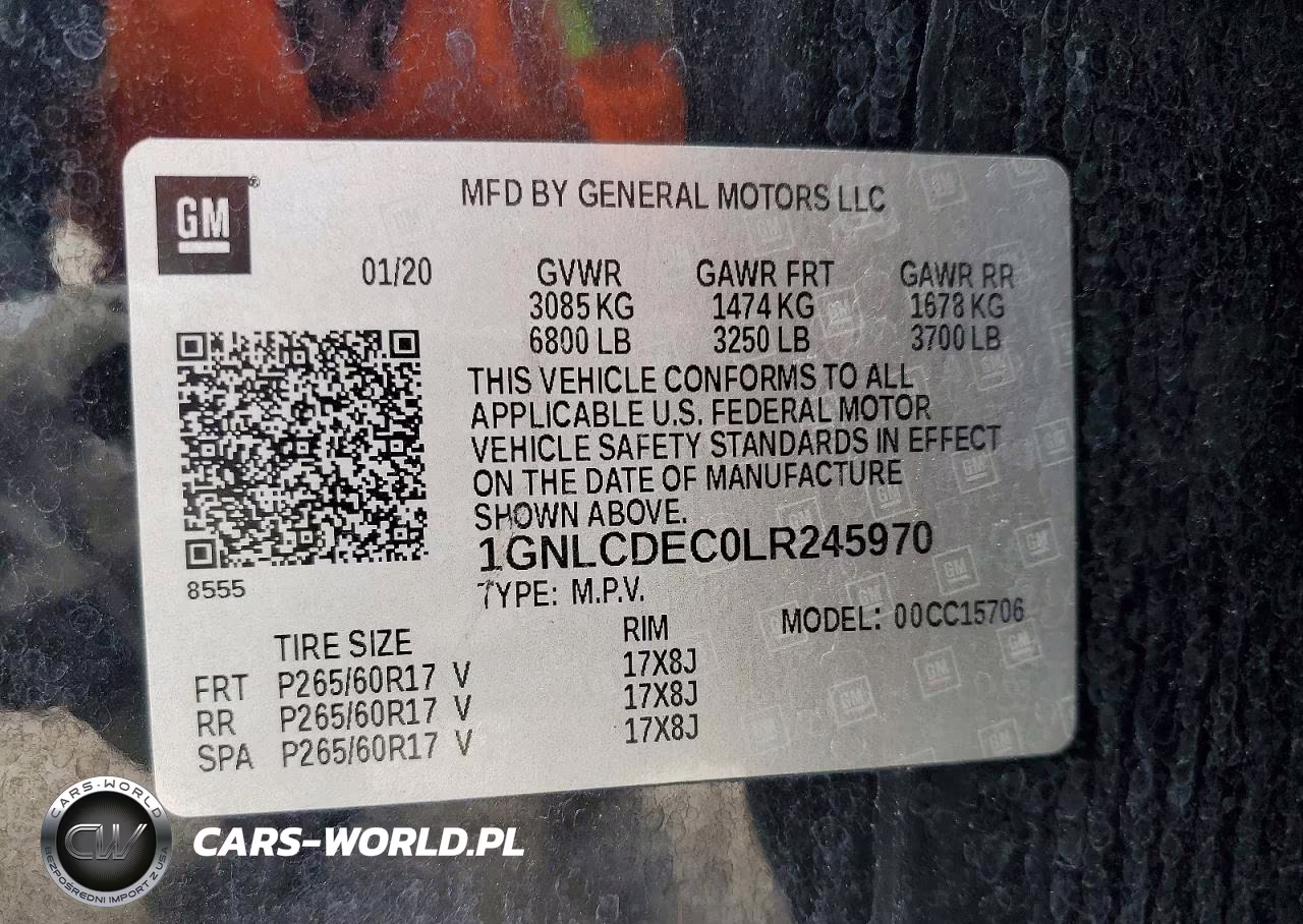 2020 Chevrolet Tahoe Police VIN:1GNLCDEC0LR245970 - 13