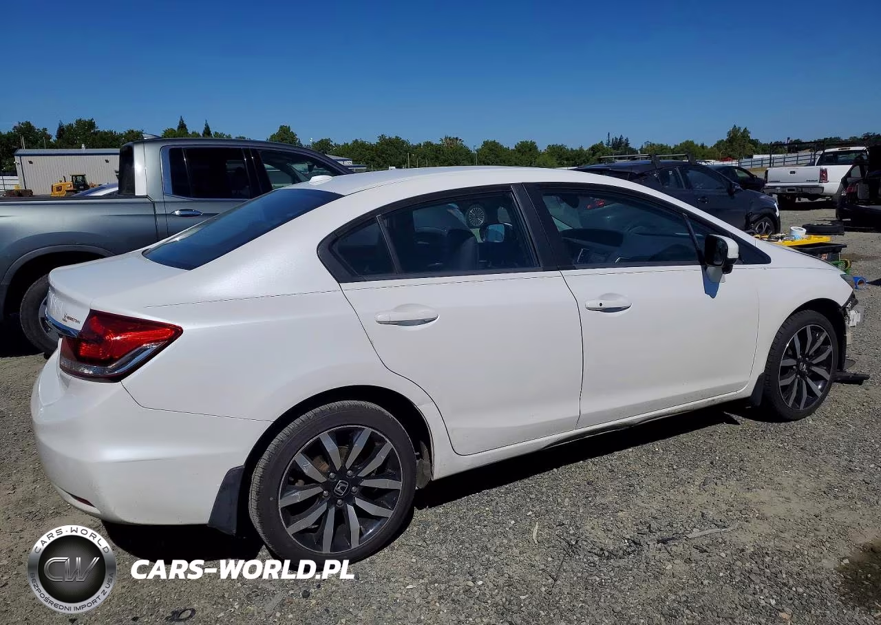 2015 Honda Civic VIN:19XFB2F91FE031781 - 3