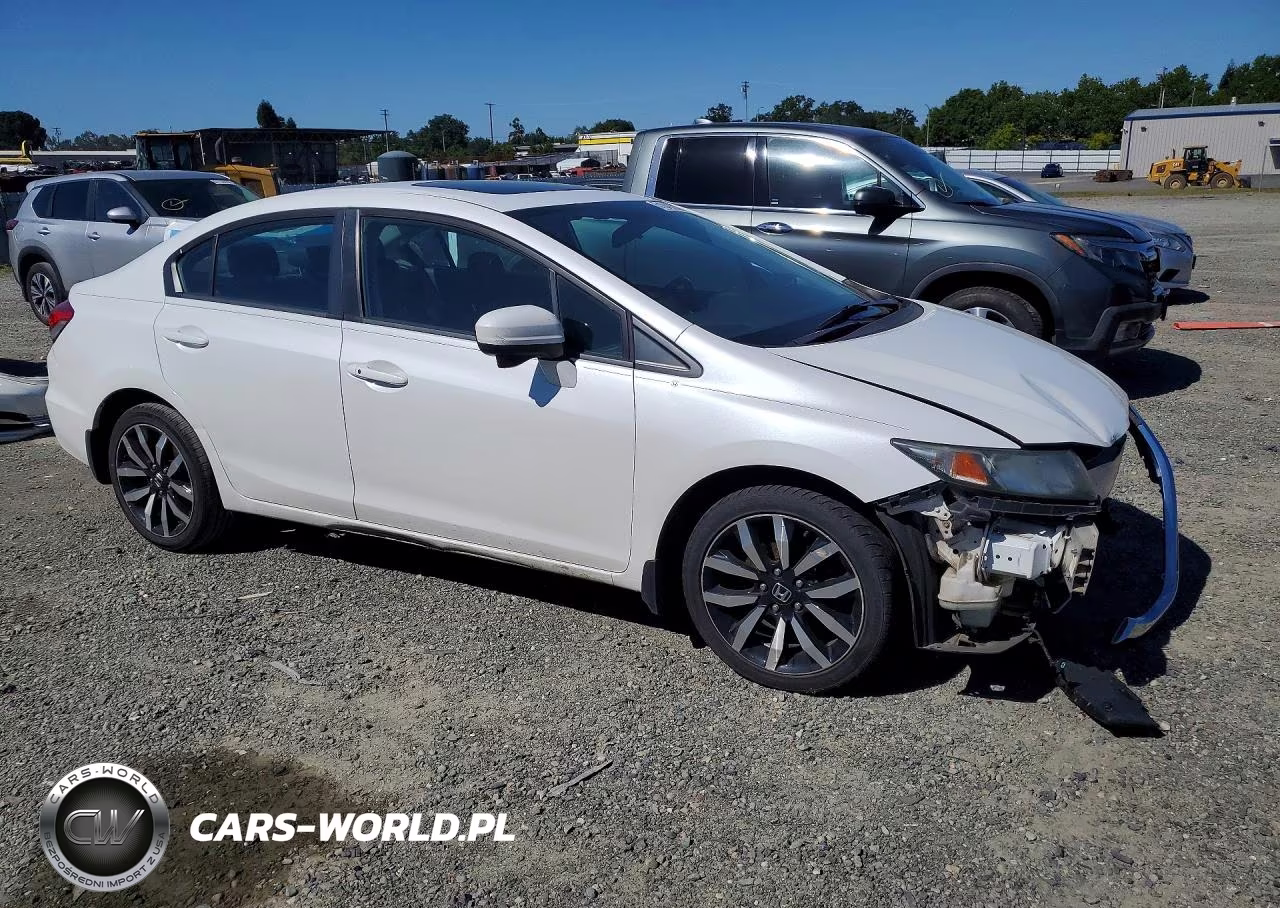 2015 Honda Civic VIN:19XFB2F91FE031781 - 4