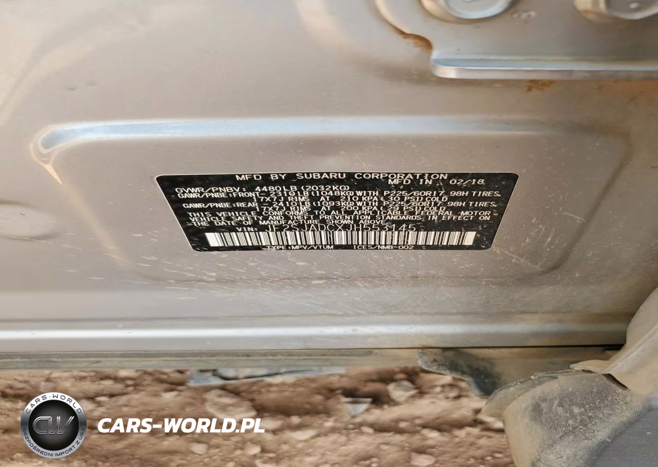 2018 Subaru Forester 2.5I Premium VIN:JF2SJADCXJH553145 - 12