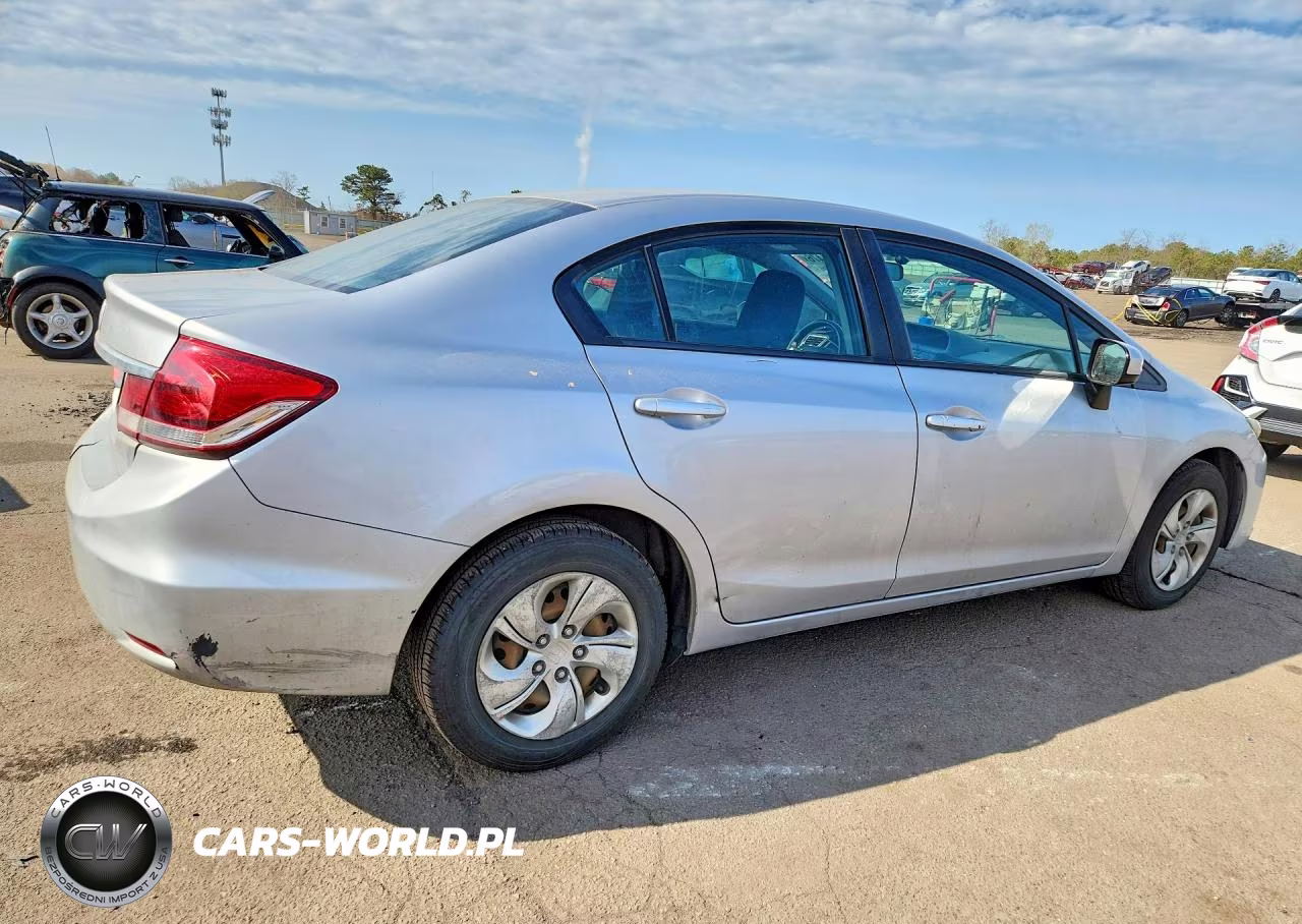 2014 Honda Civic Lx VIN:19XFB2F53EE259468 - 3