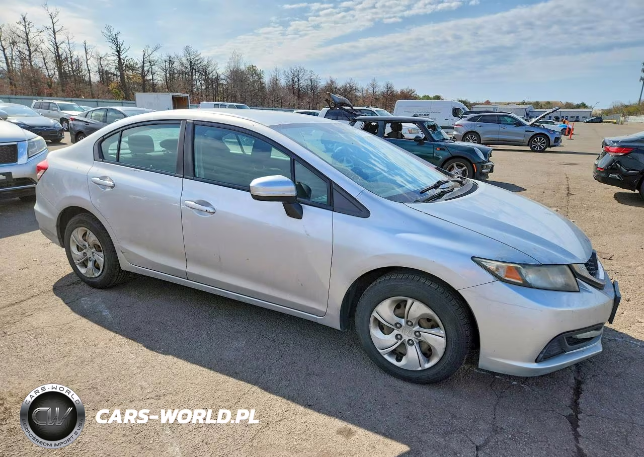 2014 Honda Civic Lx VIN:19XFB2F53EE259468 - 4