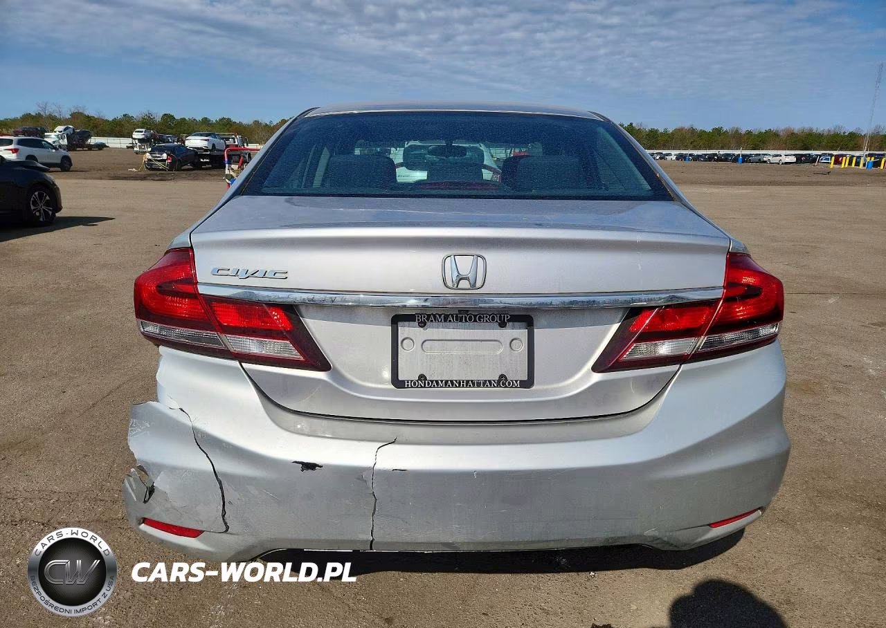 2014 Honda Civic Lx VIN:19XFB2F53EE259468 - 6