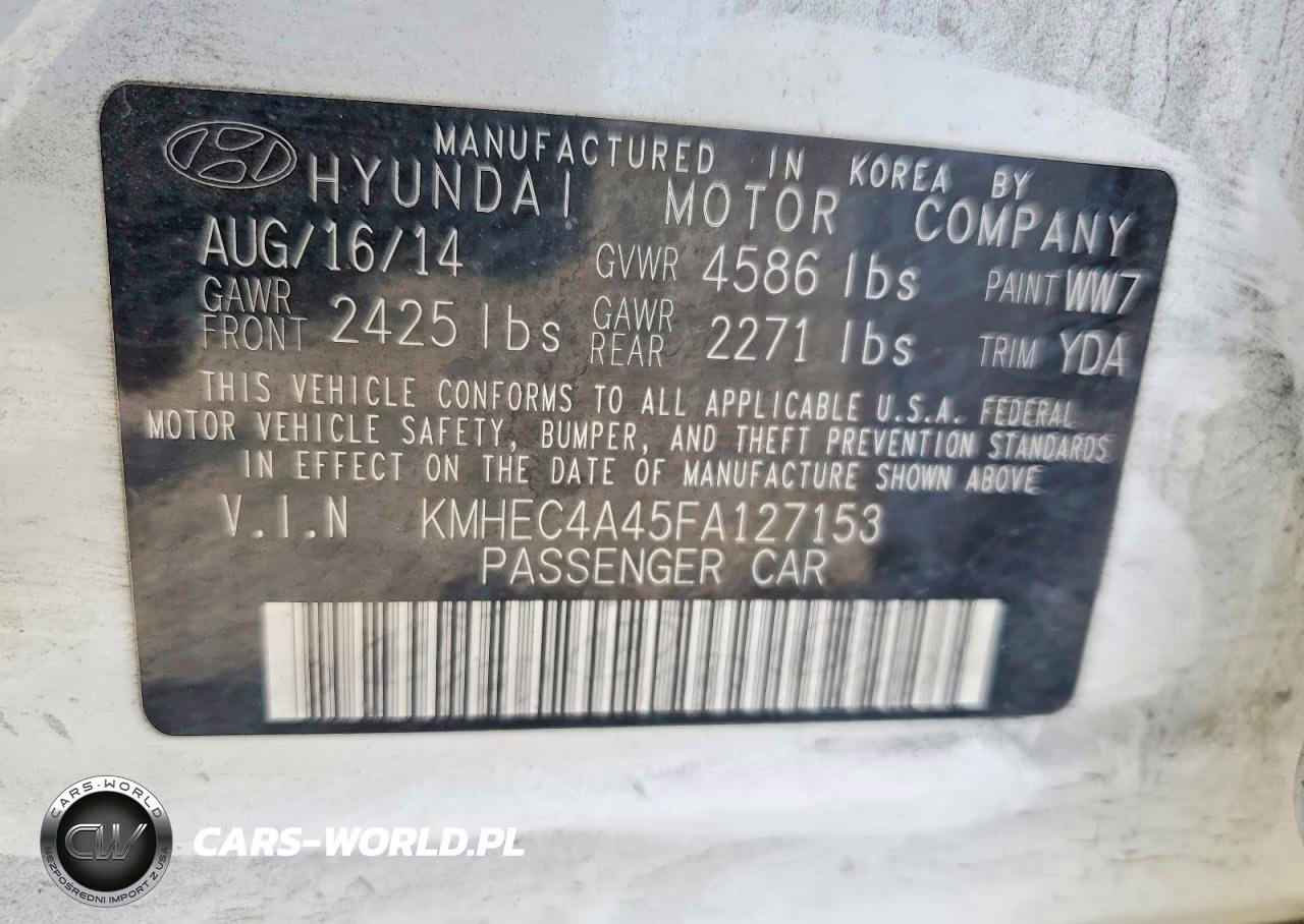 2015 Hyundai Sonata Hybrid Limited VIN:KMHEC4A45FA127153 - 12