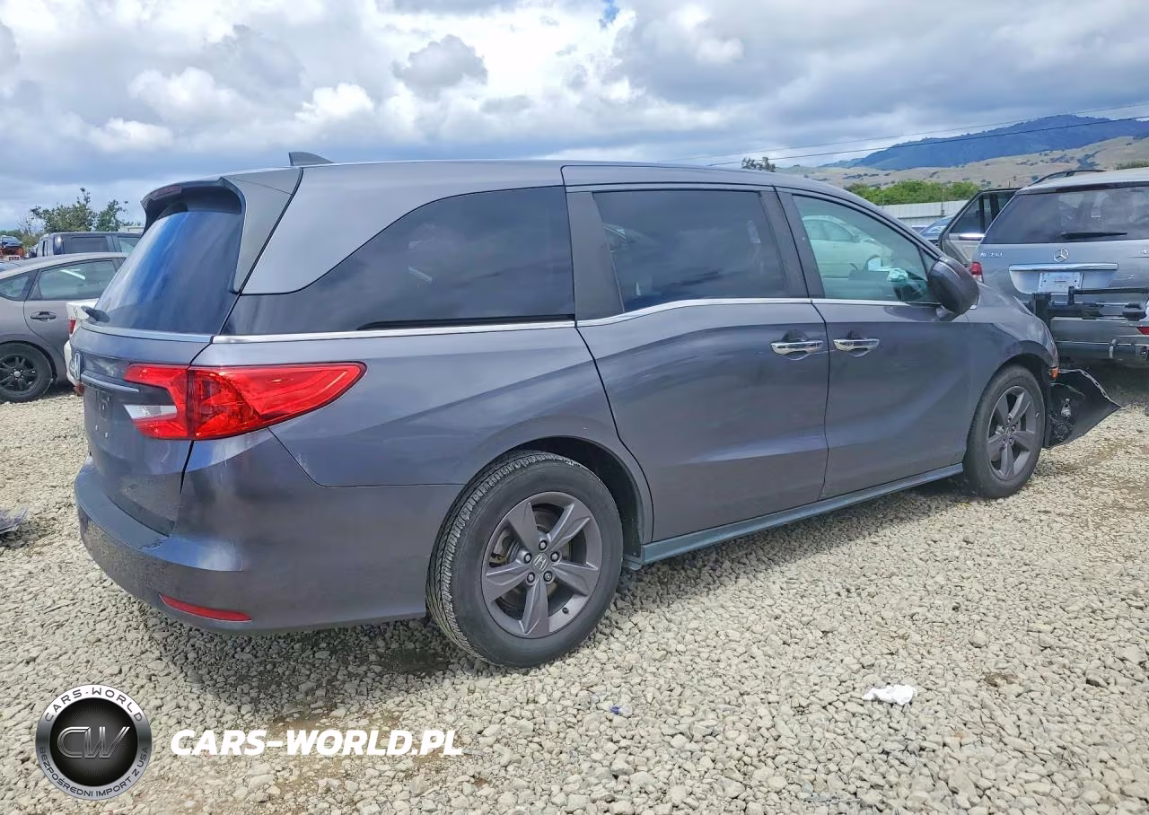 2022 Honda Odyssey Ex VIN:5FNRL6H54NB044755 - 3