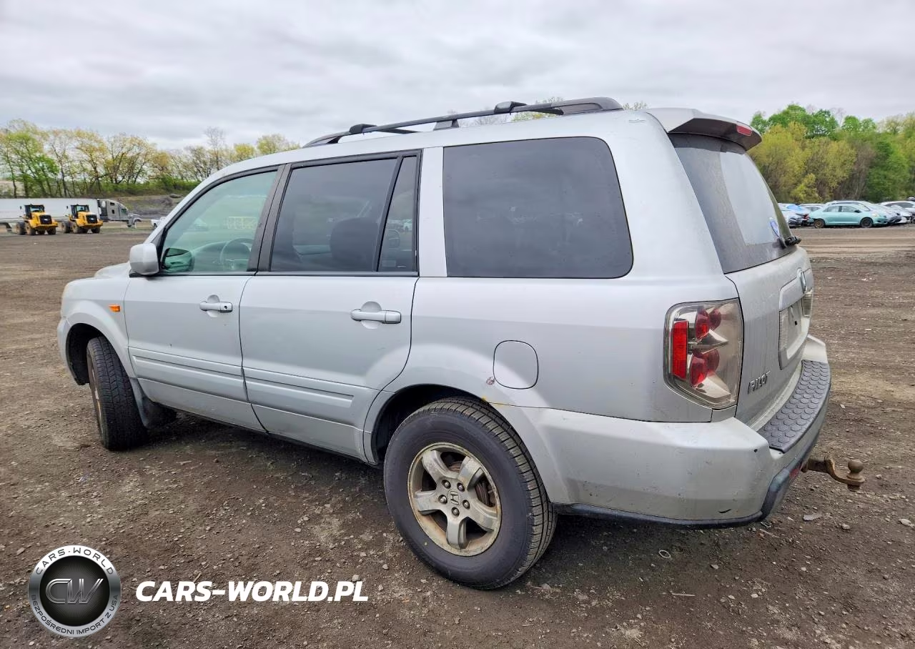 2008 Honda Pilot Ex VIN:5FNYF18408B006165 - 2