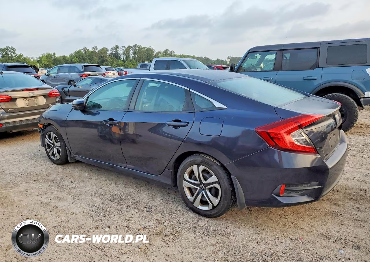 2018 Honda Civic Lx VIN:19XFC2F52JE030335 - 2