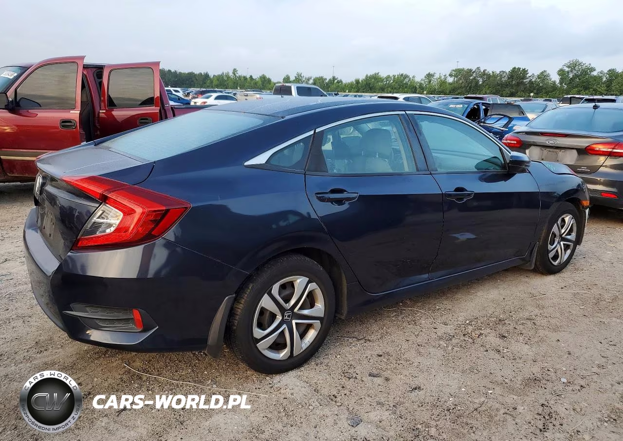 2018 Honda Civic Lx VIN:19XFC2F52JE030335 - 3