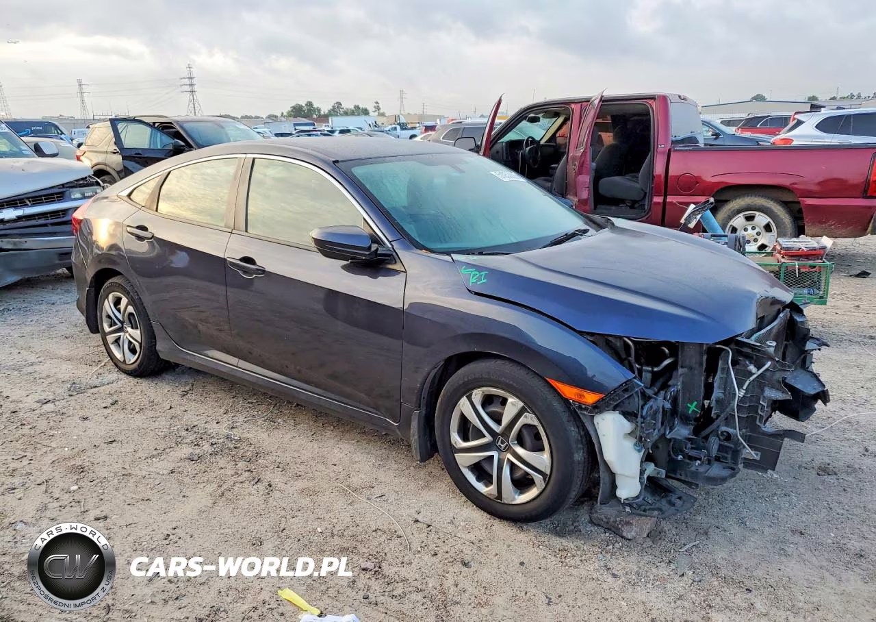 2018 Honda Civic Lx VIN:19XFC2F52JE030335 - 4