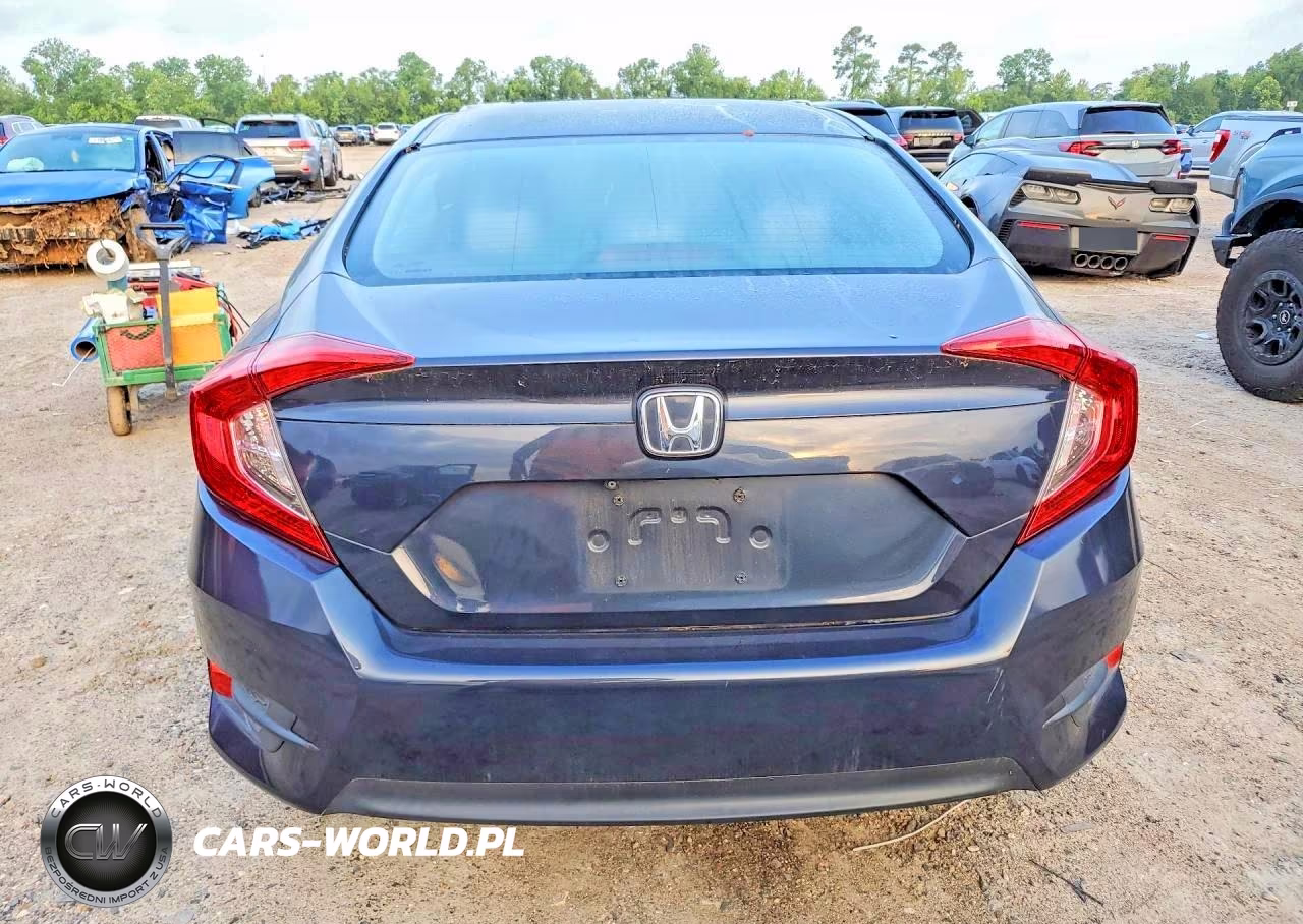2018 Honda Civic Lx VIN:19XFC2F52JE030335 - 6
