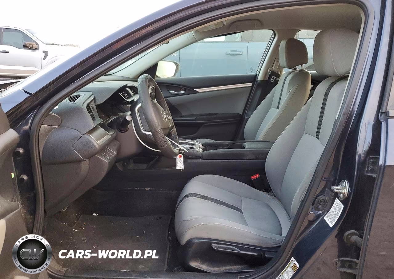 2018 Honda Civic Lx VIN:19XFC2F52JE030335 - 7