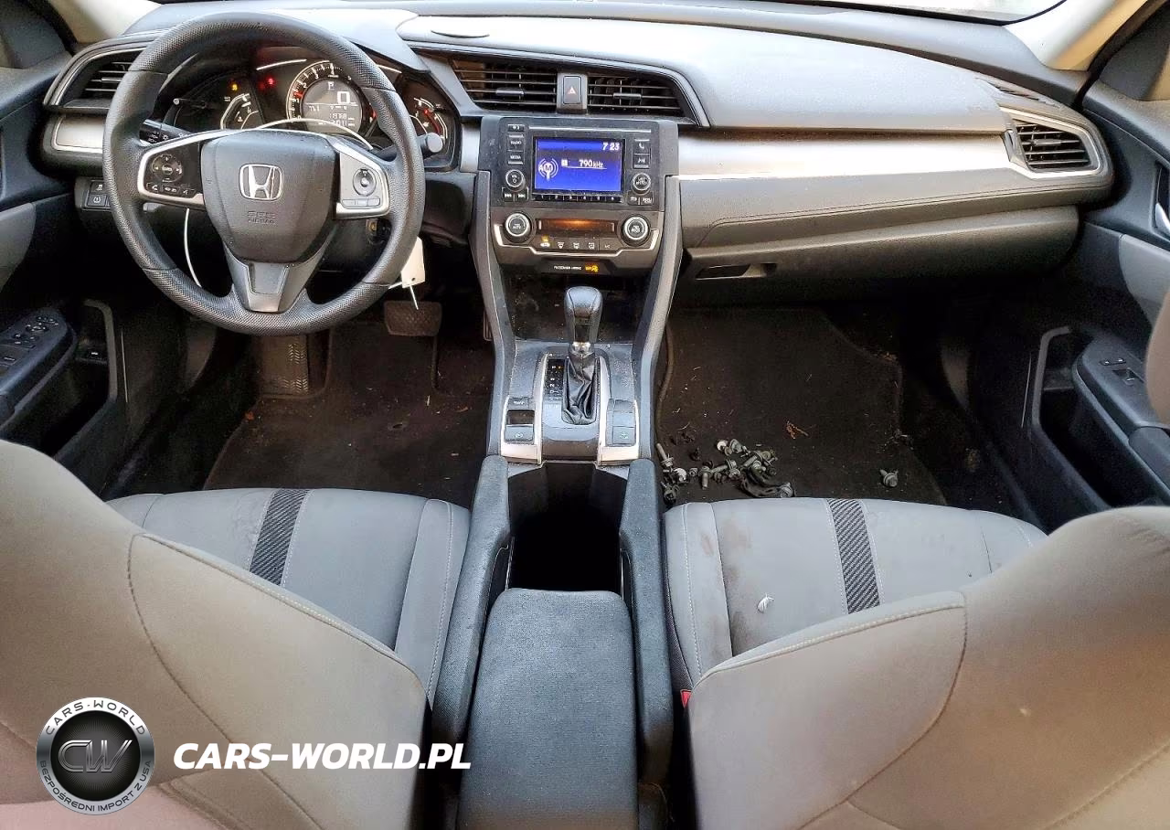 2018 Honda Civic Lx VIN:19XFC2F52JE030335 - 8