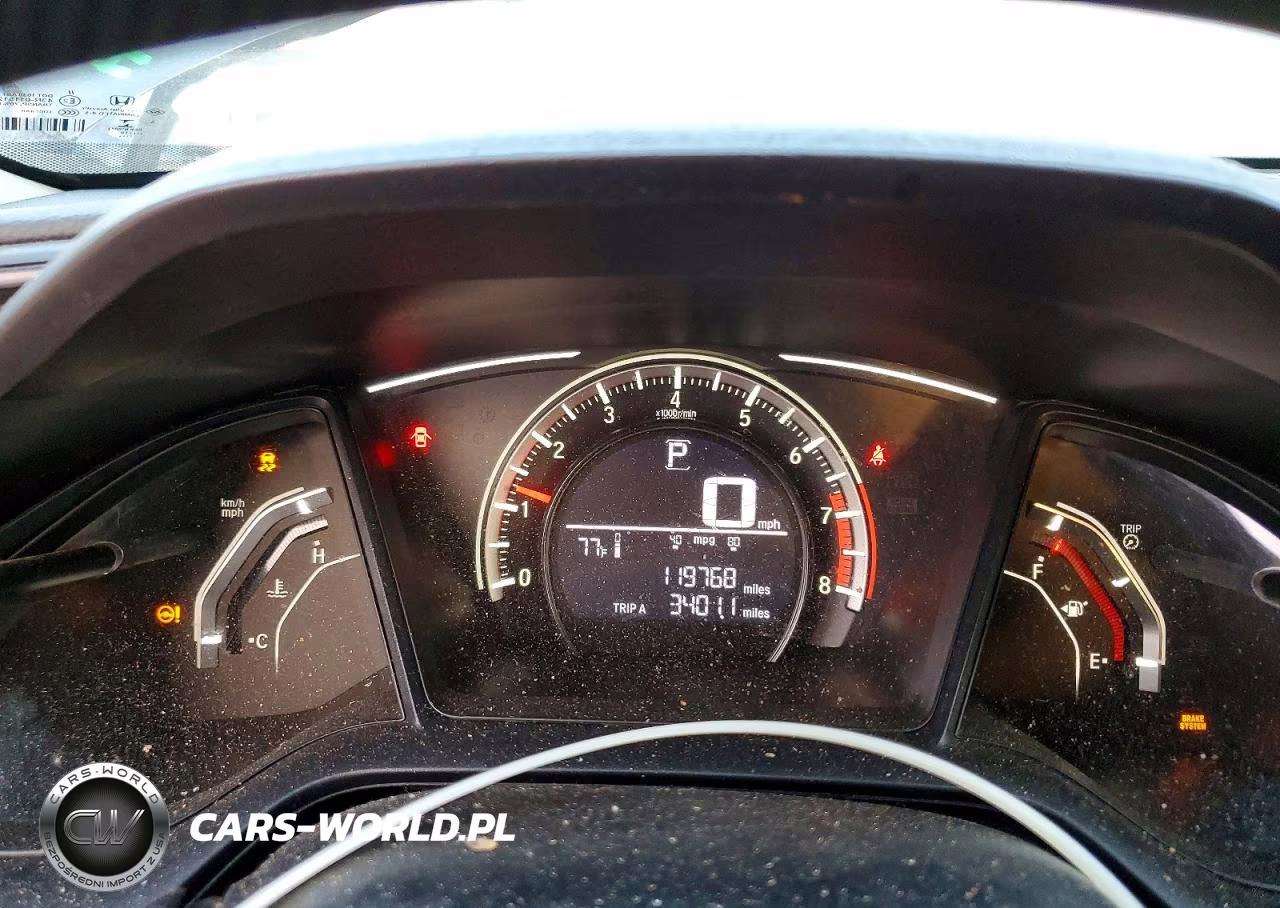 2018 Honda Civic Lx VIN:19XFC2F52JE030335 - 9