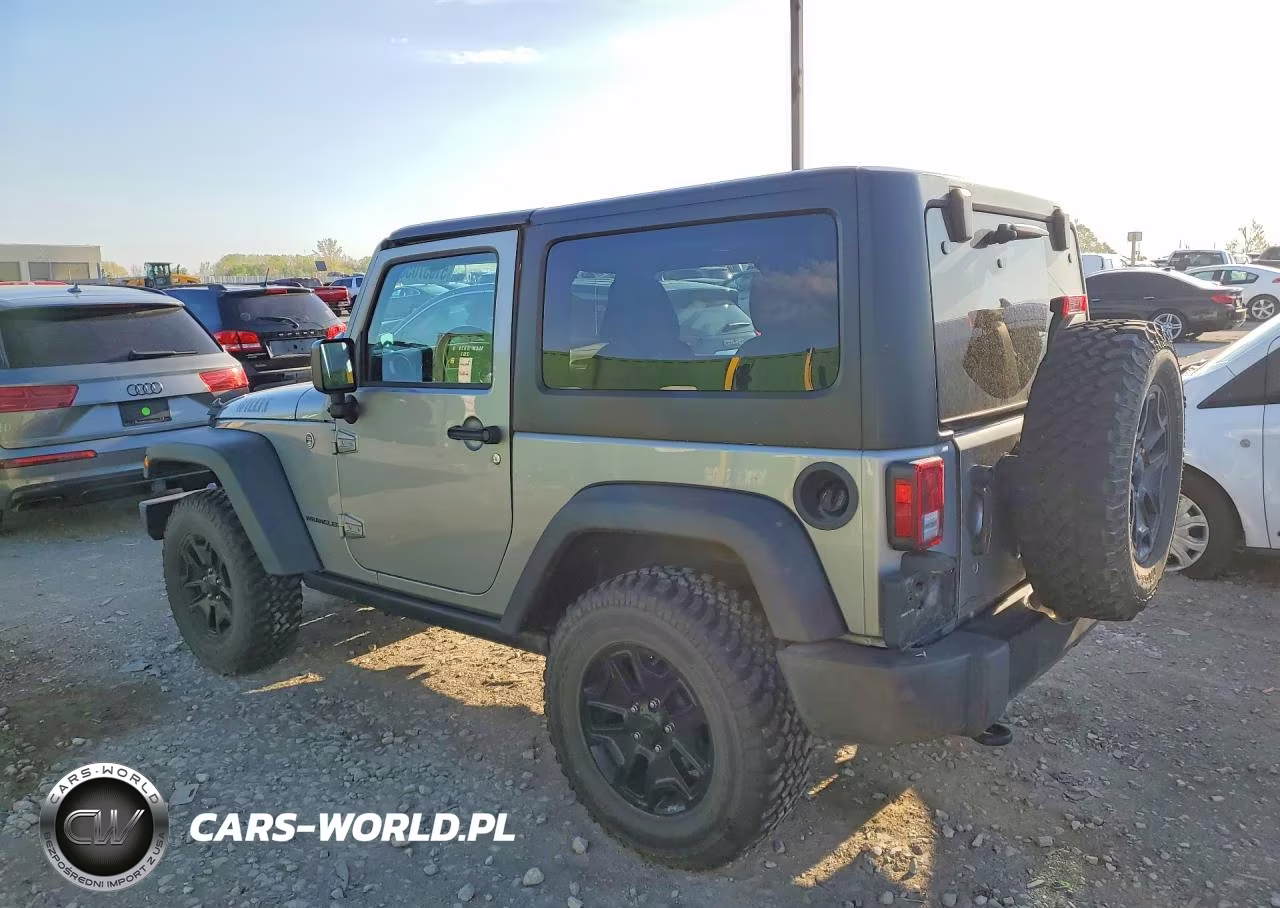 2016 Jeep Wrangler Sport VIN:1C4AJWAG5GL117081 - 2