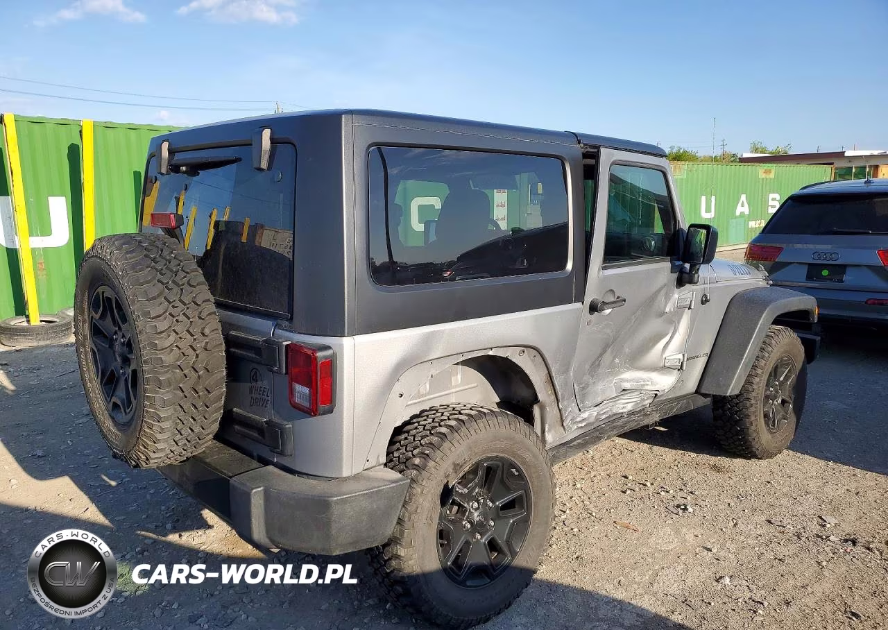 2016 Jeep Wrangler Sport VIN:1C4AJWAG5GL117081 - 3