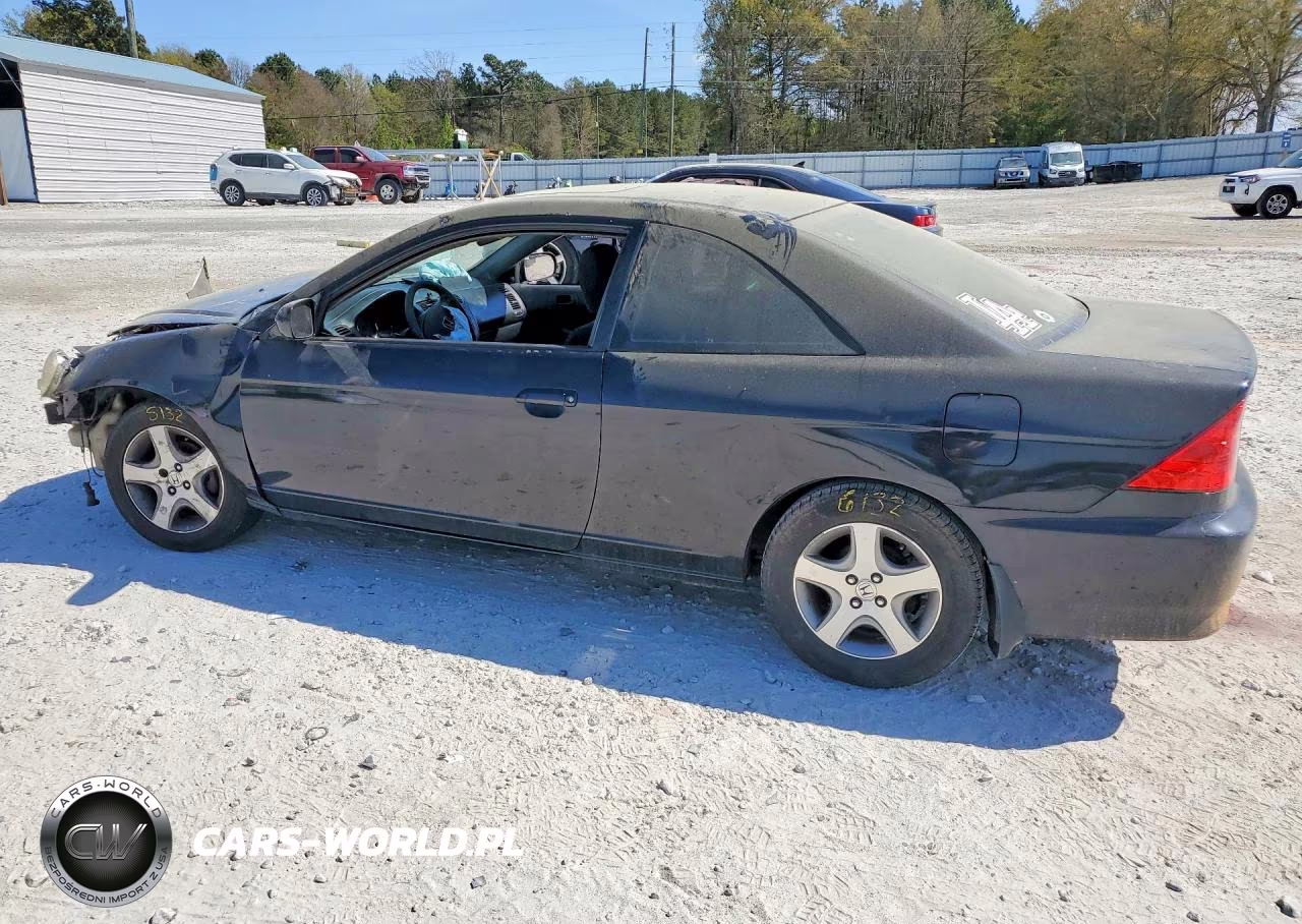 2004 Honda Civic Ex VIN:1HGEM22904L001849 - 2