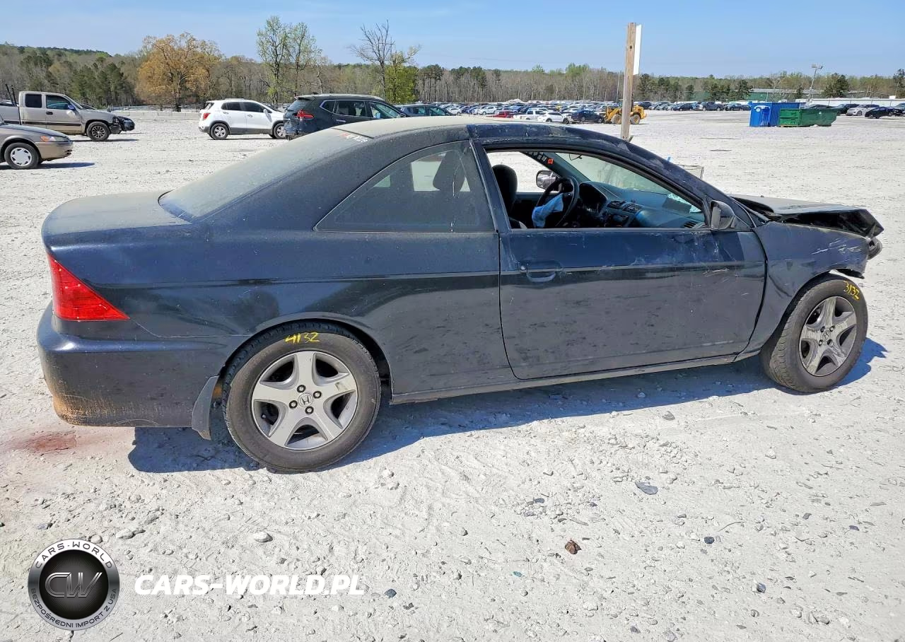 2004 Honda Civic Ex VIN:1HGEM22904L001849 - 3
