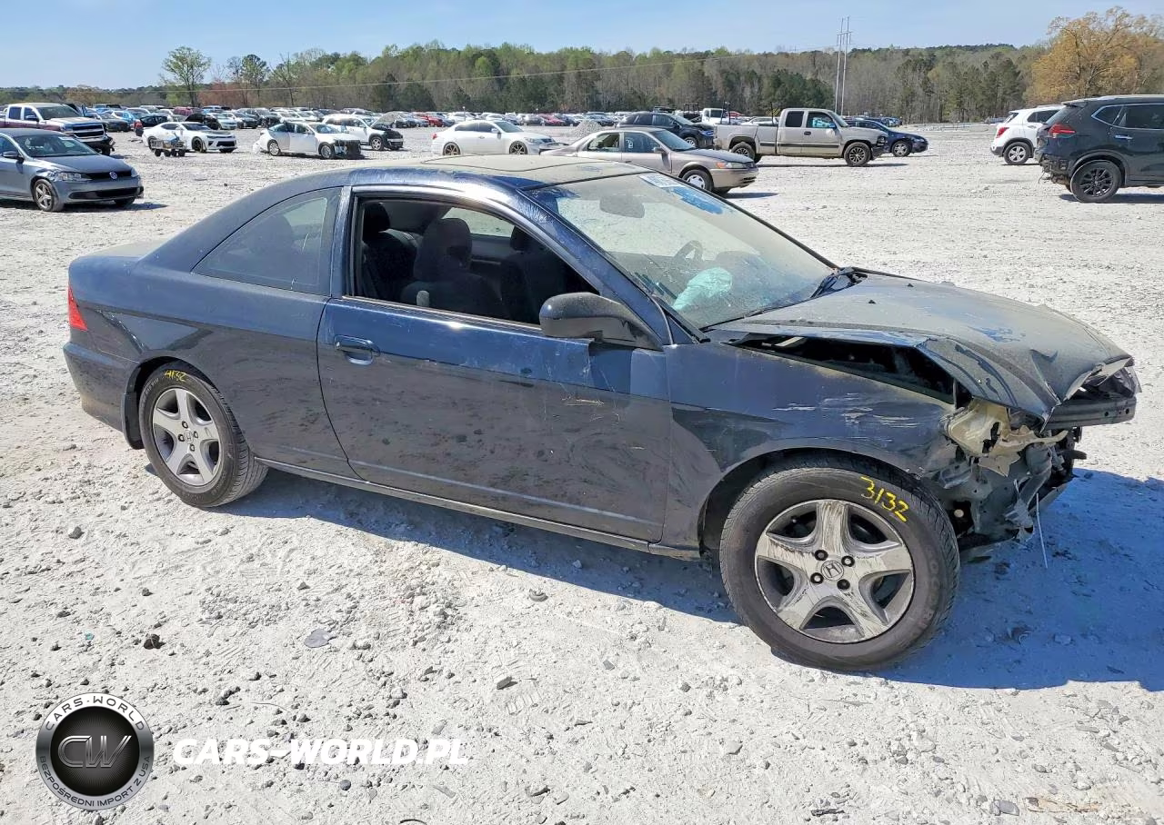 2004 Honda Civic Ex VIN:1HGEM22904L001849 - 4