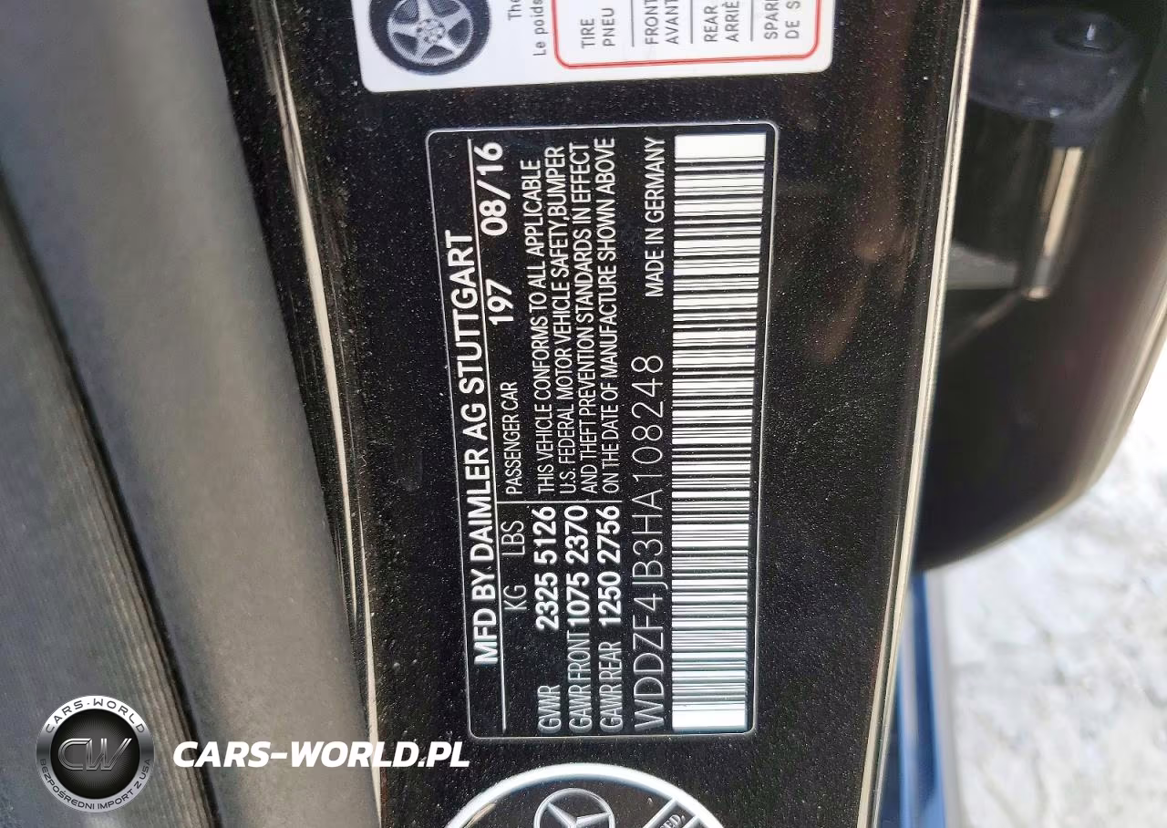 2017 Mercedes-Benz E 300 VIN:WDDZF4JB3HA108248 - 12