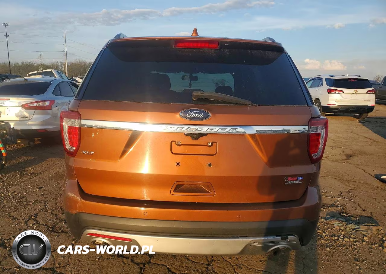 2017 Ford Explorer Xlt VIN:1FM5K7D85HGC98634 - 6