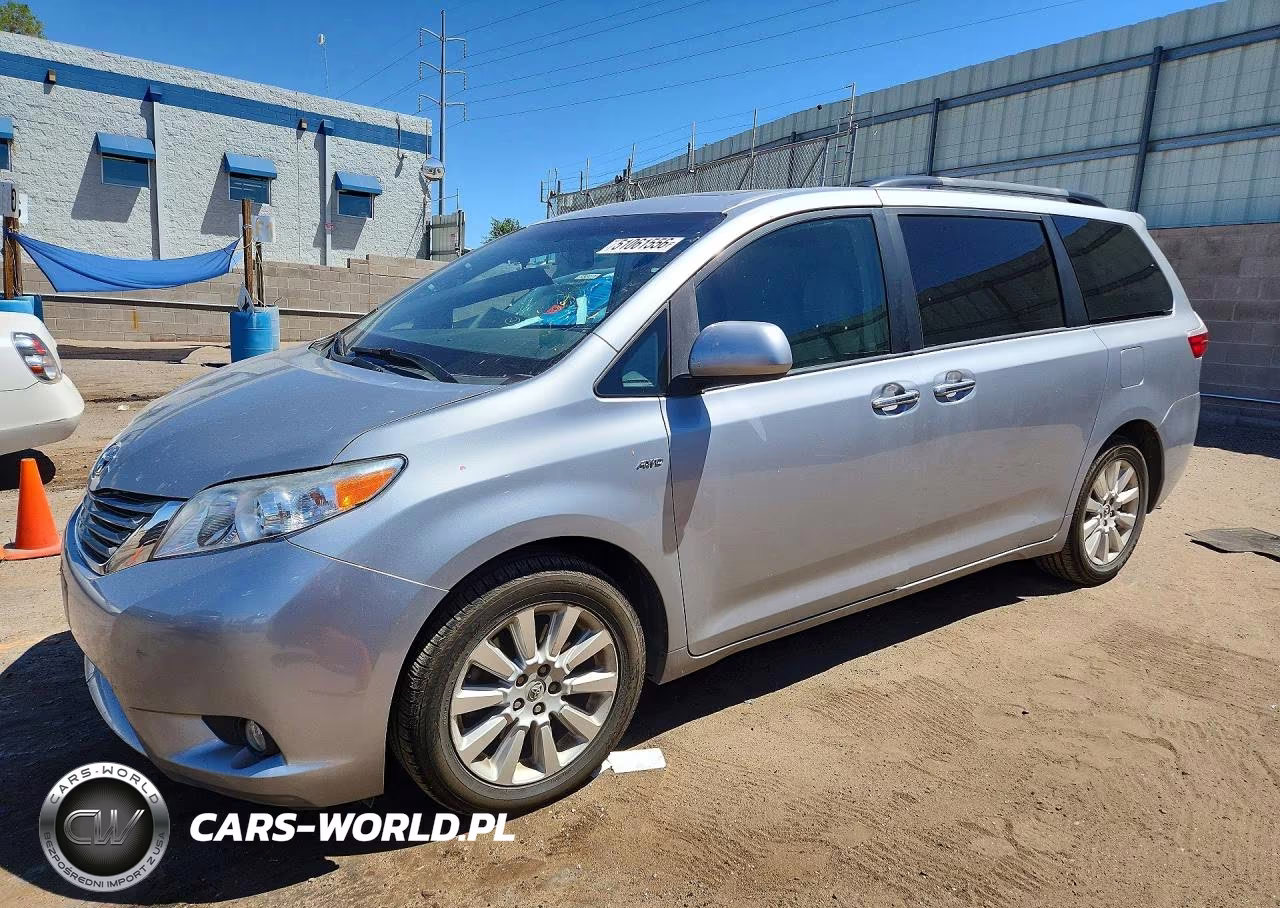 2016 Toyota Sienna Xle Premium 7-Passenger