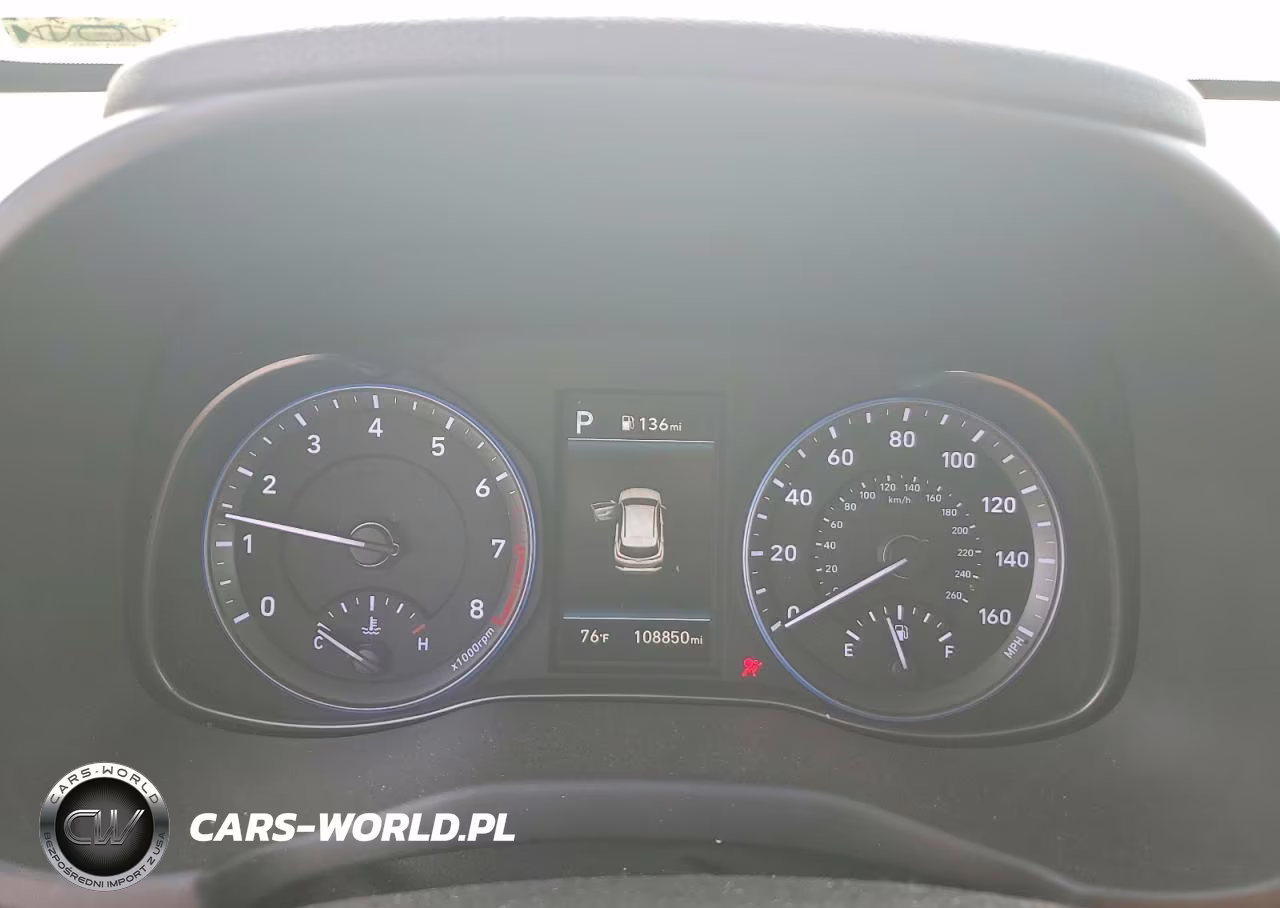 2021 Hyundai Kona Se VIN:KM8K12AA6MU707123 - 9