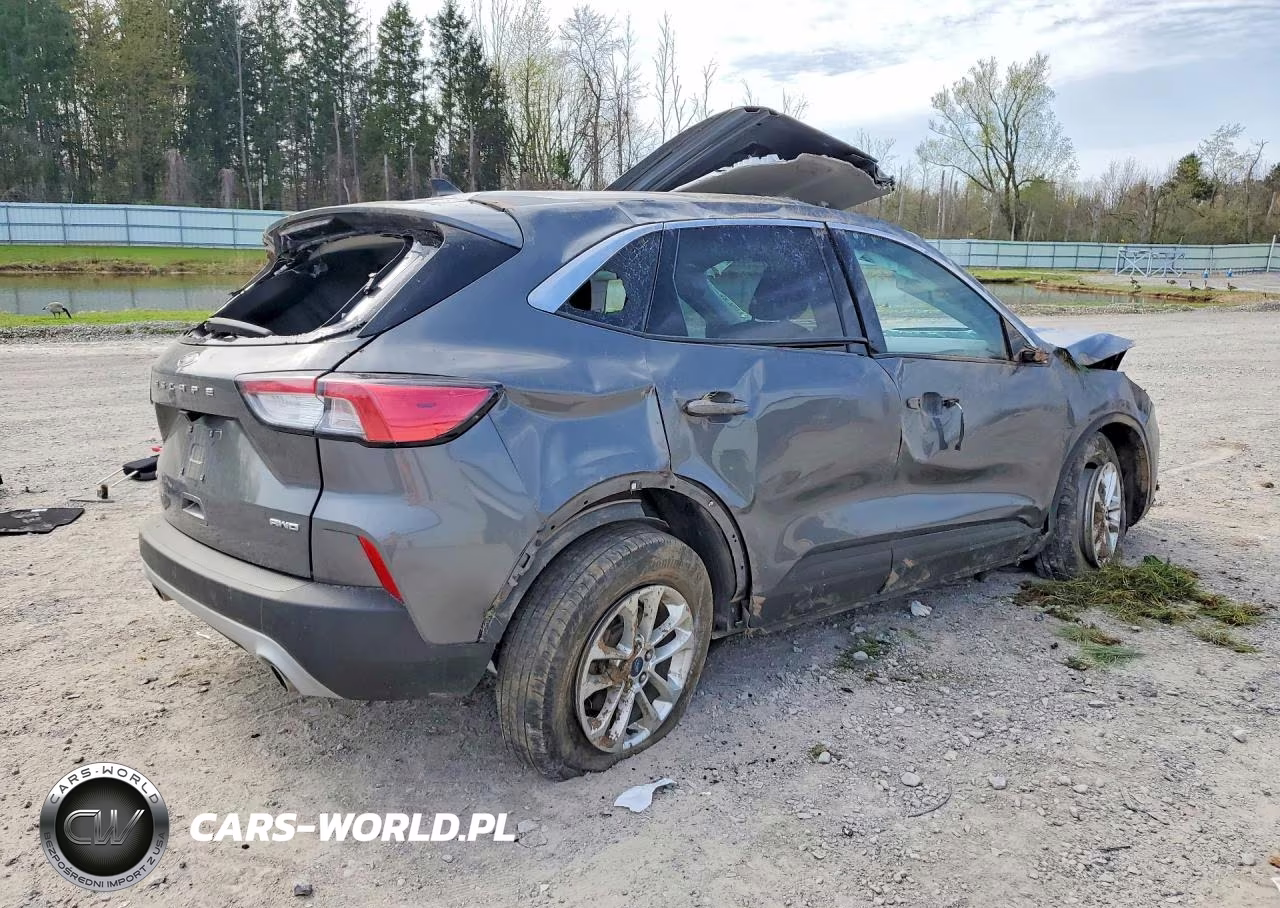 2021 Ford Escape Se VIN:1FMCU9G65MUA31111 - 3