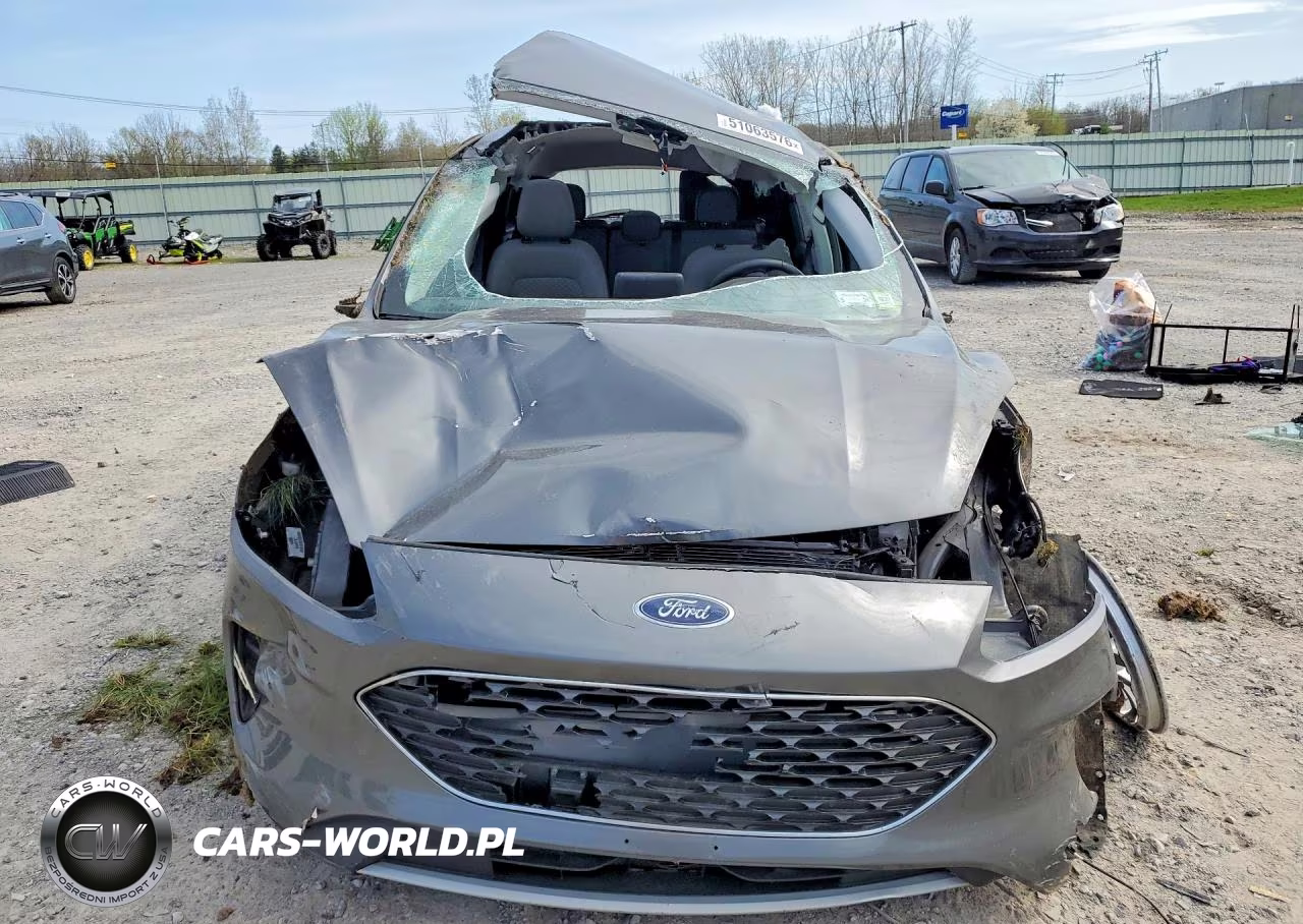 2021 Ford Escape Se VIN:1FMCU9G65MUA31111 - 5