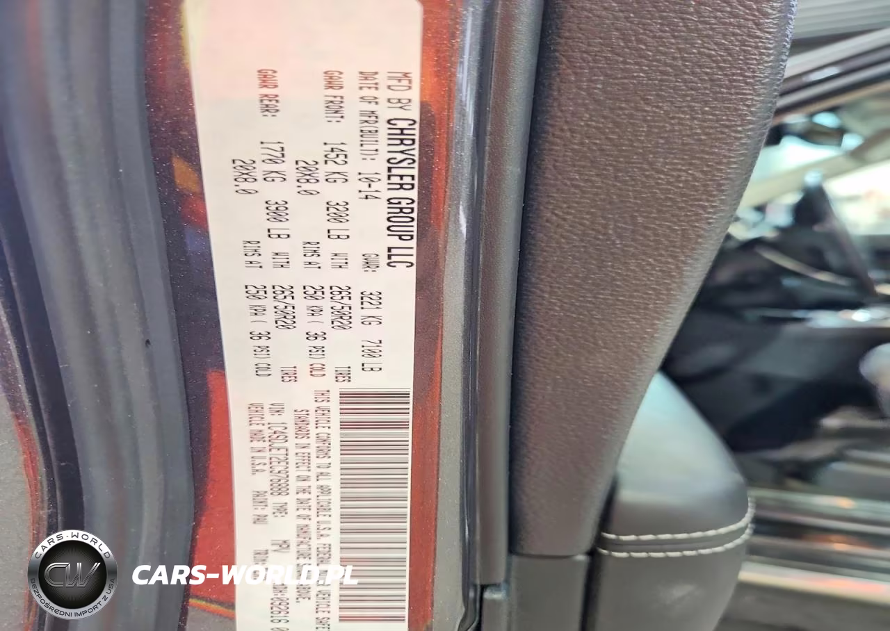 2014 Dodge Durango Citadel VIN:1C4SDJET2EC976888 - 13