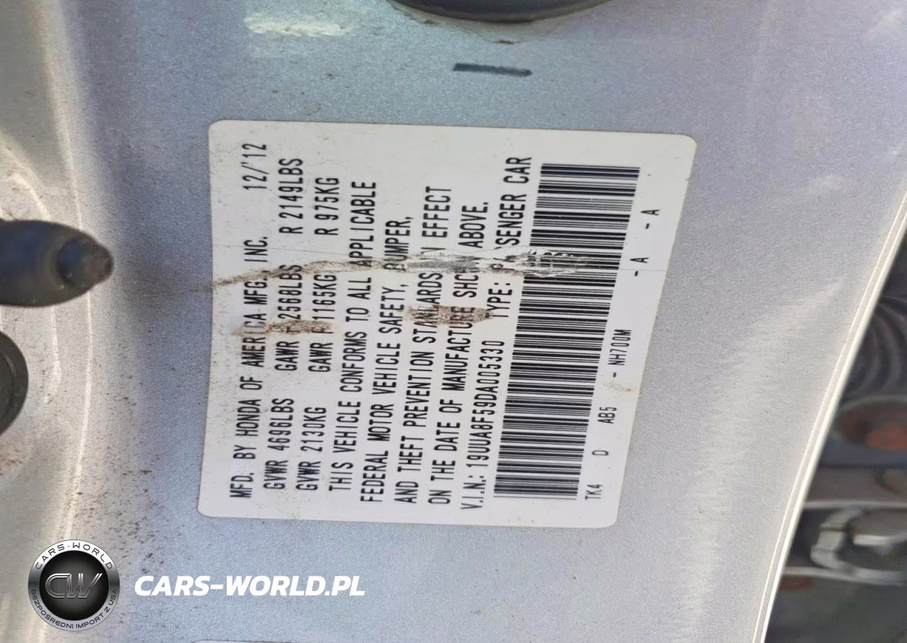 2013 Acura Tl Tech VIN:19UUA8F59DA005330 - 12