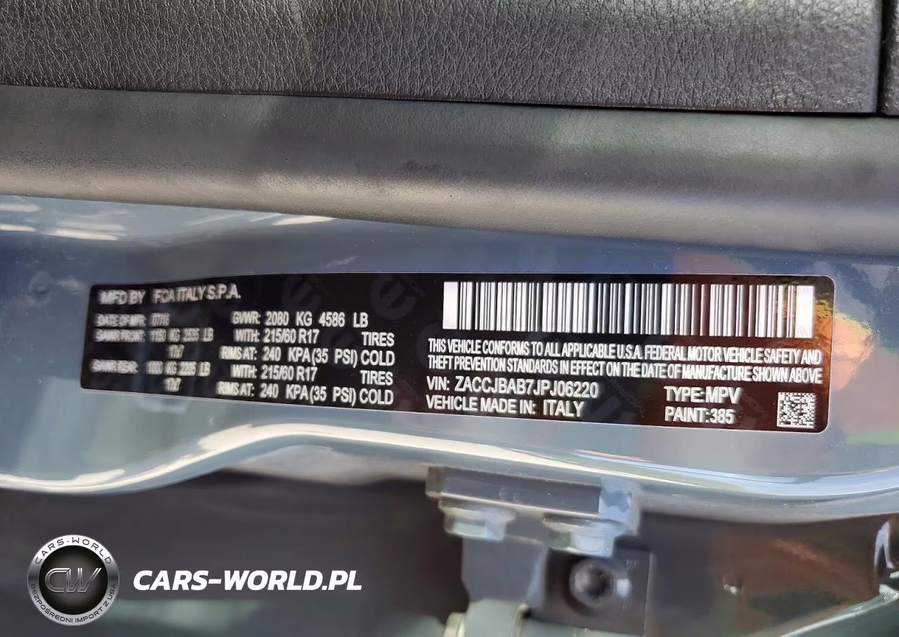 2018 Jeep Renegade Sport VIN:ZACCJBAB7JPJ06220 - 13