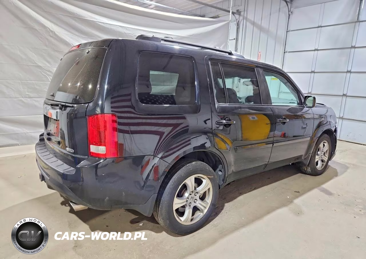 2015 Honda Pilot Exln VIN:5FNYF4H79FB009252 - 3