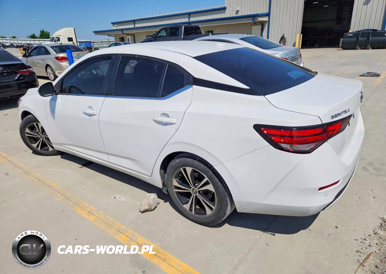 2022 Nissan Sentra Sv VIN:3N1AB8CVXNY247613 - 2