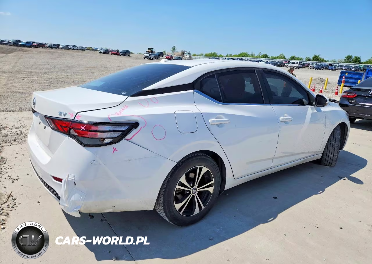 2022 Nissan Sentra Sv VIN:3N1AB8CVXNY247613 - 3
