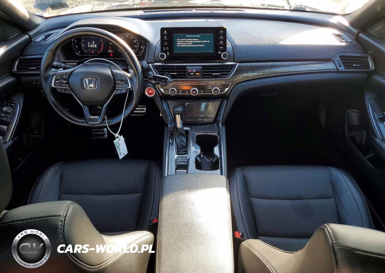2021 Honda Accord Sport VIN:1HGCV1F30MA099510 - 8