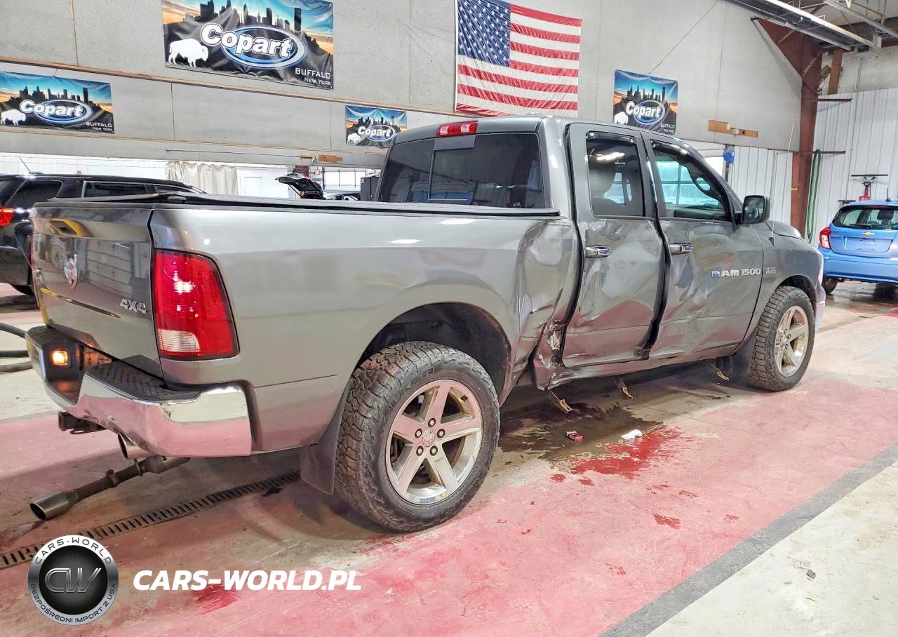 2012 Dodge Ram 1500 Slt VIN:1C6RD7GT8CS272476 - 3