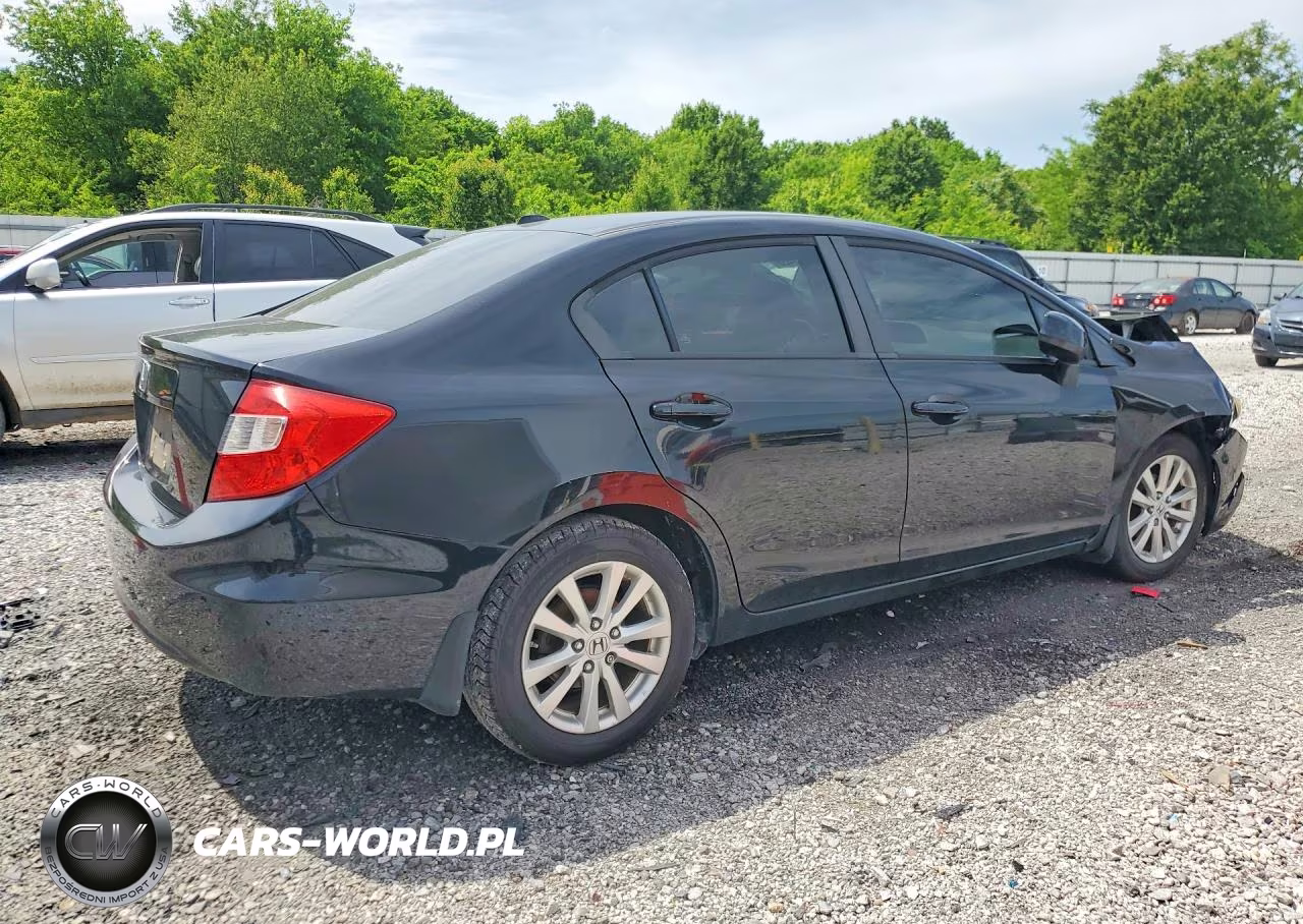 2012 Honda Civic Exl VIN:19XFB2F97CE332972 - 3