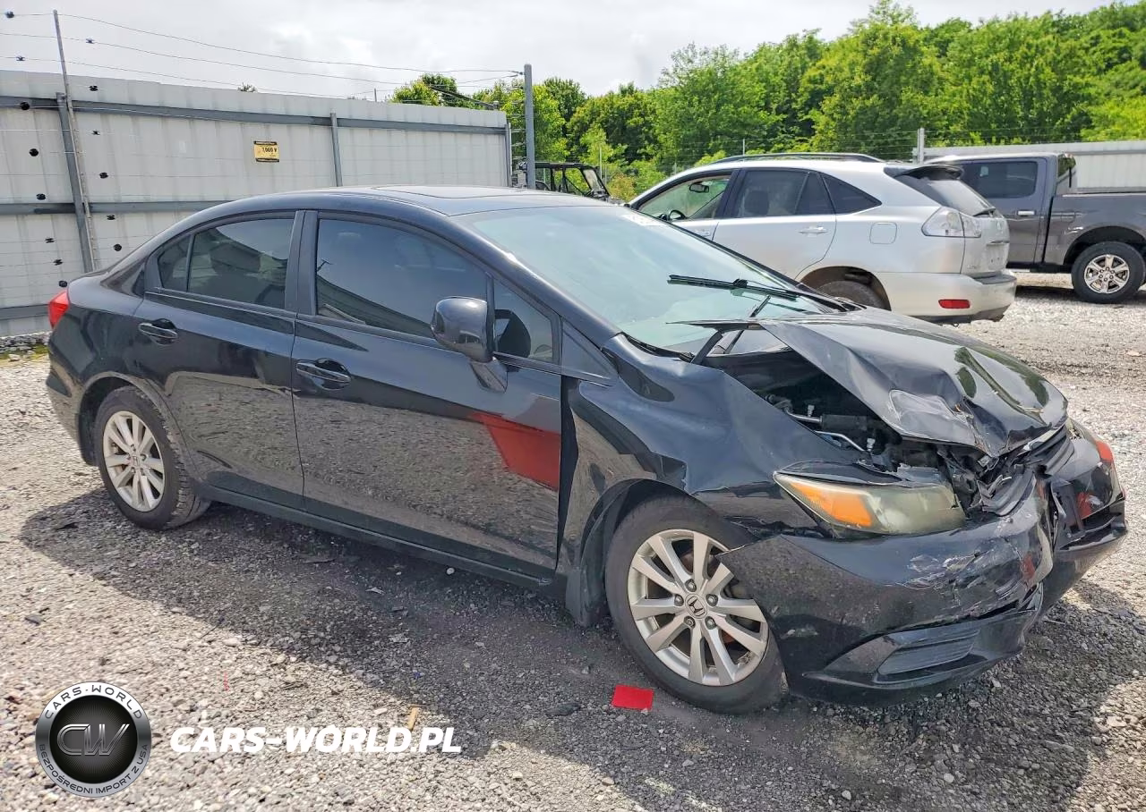 2012 Honda Civic Exl VIN:19XFB2F97CE332972 - 4