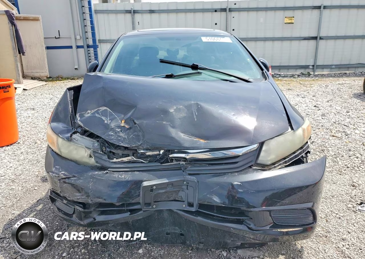 2012 Honda Civic Exl VIN:19XFB2F97CE332972 - 5