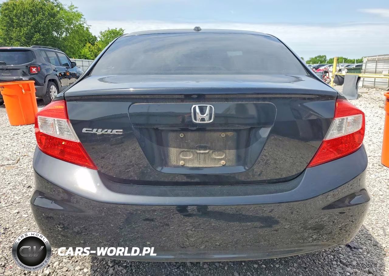 2012 Honda Civic Exl VIN:19XFB2F97CE332972 - 6