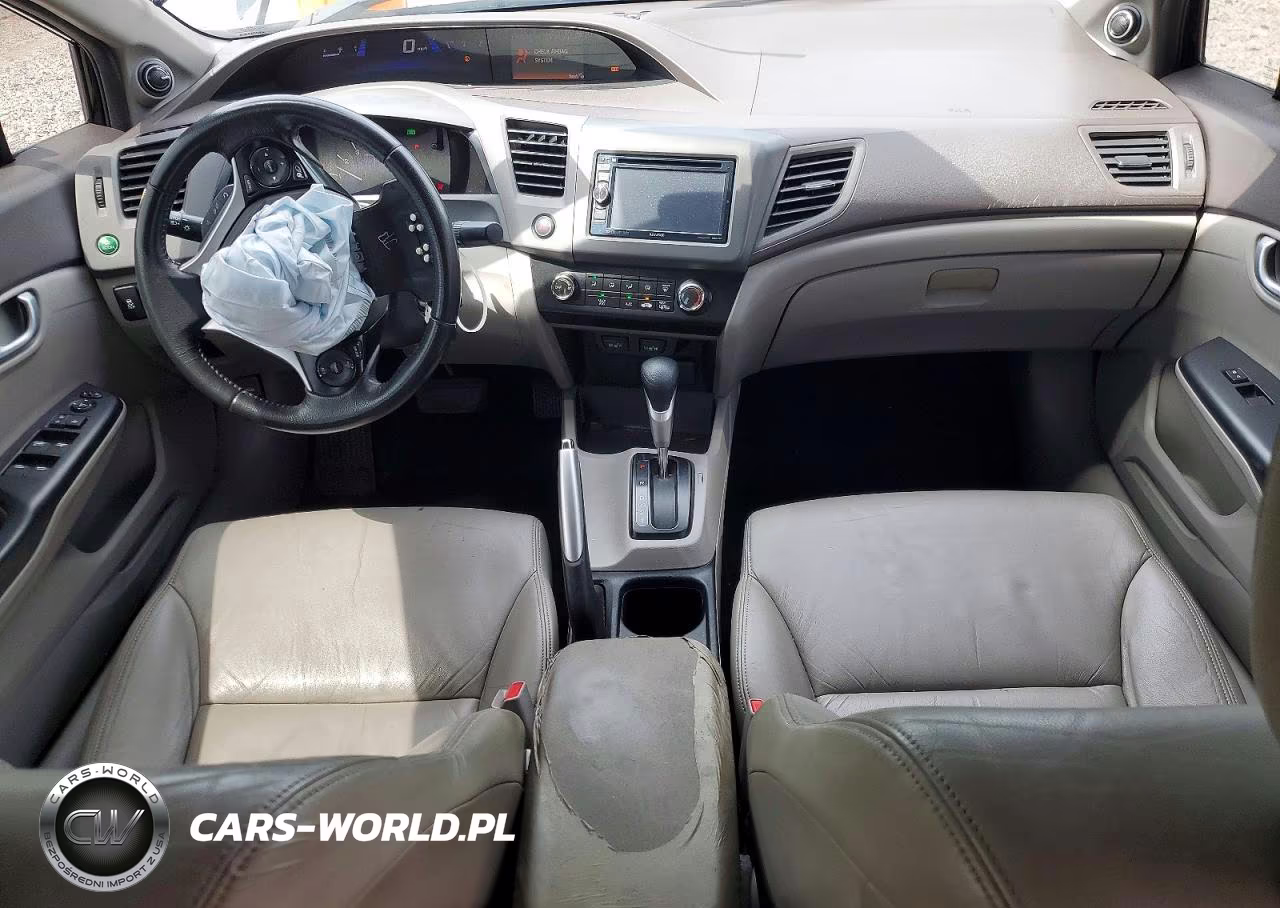 2012 Honda Civic Exl VIN:19XFB2F97CE332972 - 8
