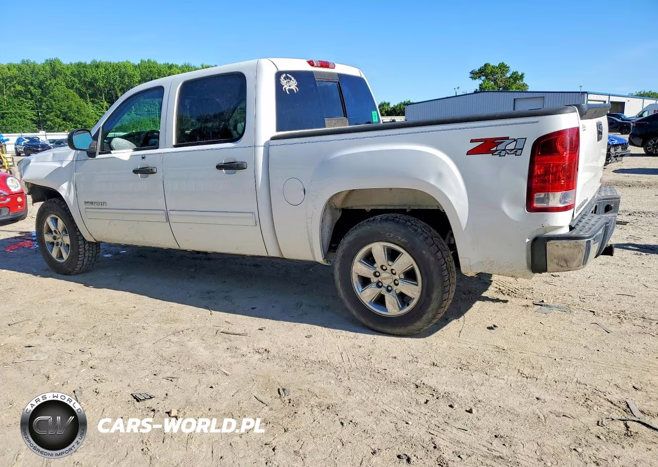 2013 GMC Sierra K1500 Sle VIN:3GTP2VE75DG289504 - 2