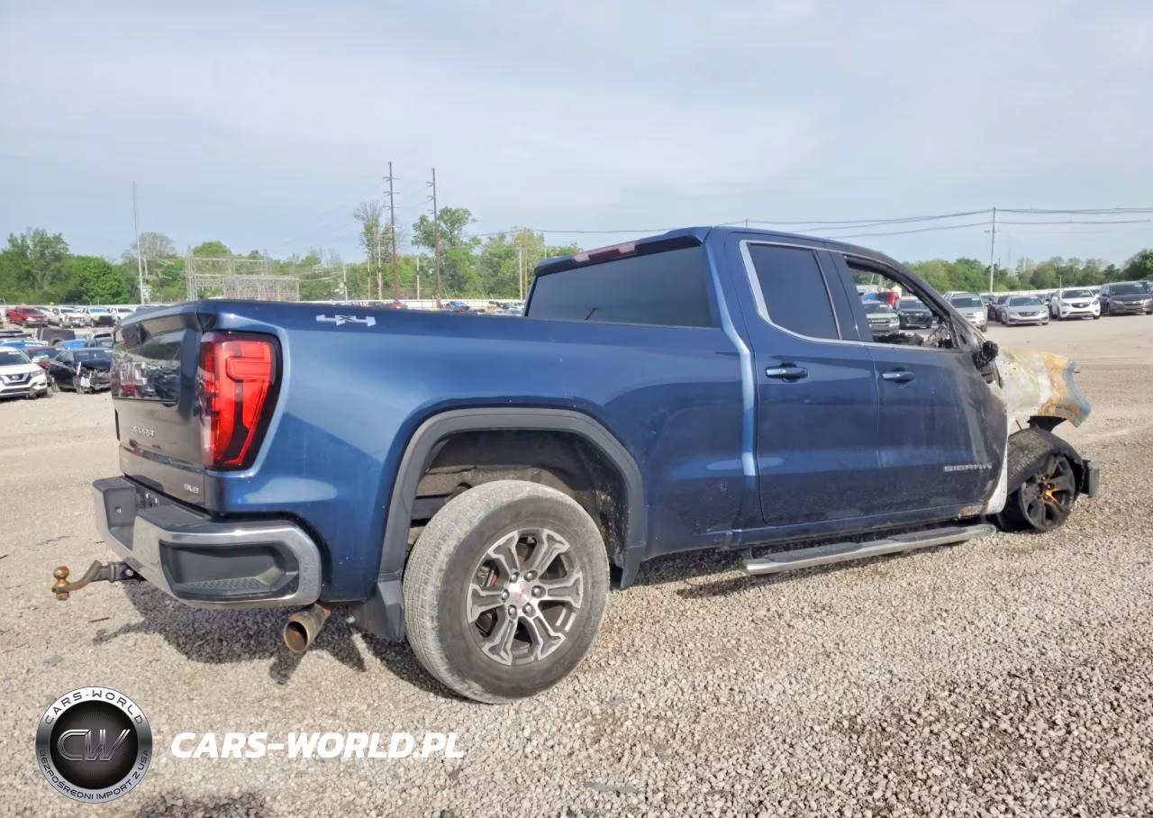 2022 GMC Sierra Limited K1500 Sle VIN:1GTR9BEK1NZ137082 - 3