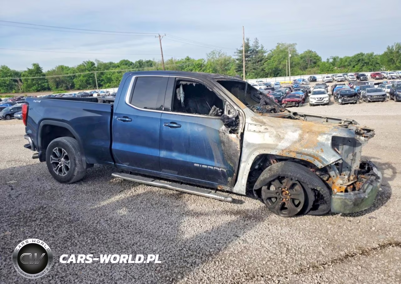 2022 GMC Sierra Limited K1500 Sle VIN:1GTR9BEK1NZ137082 - 4
