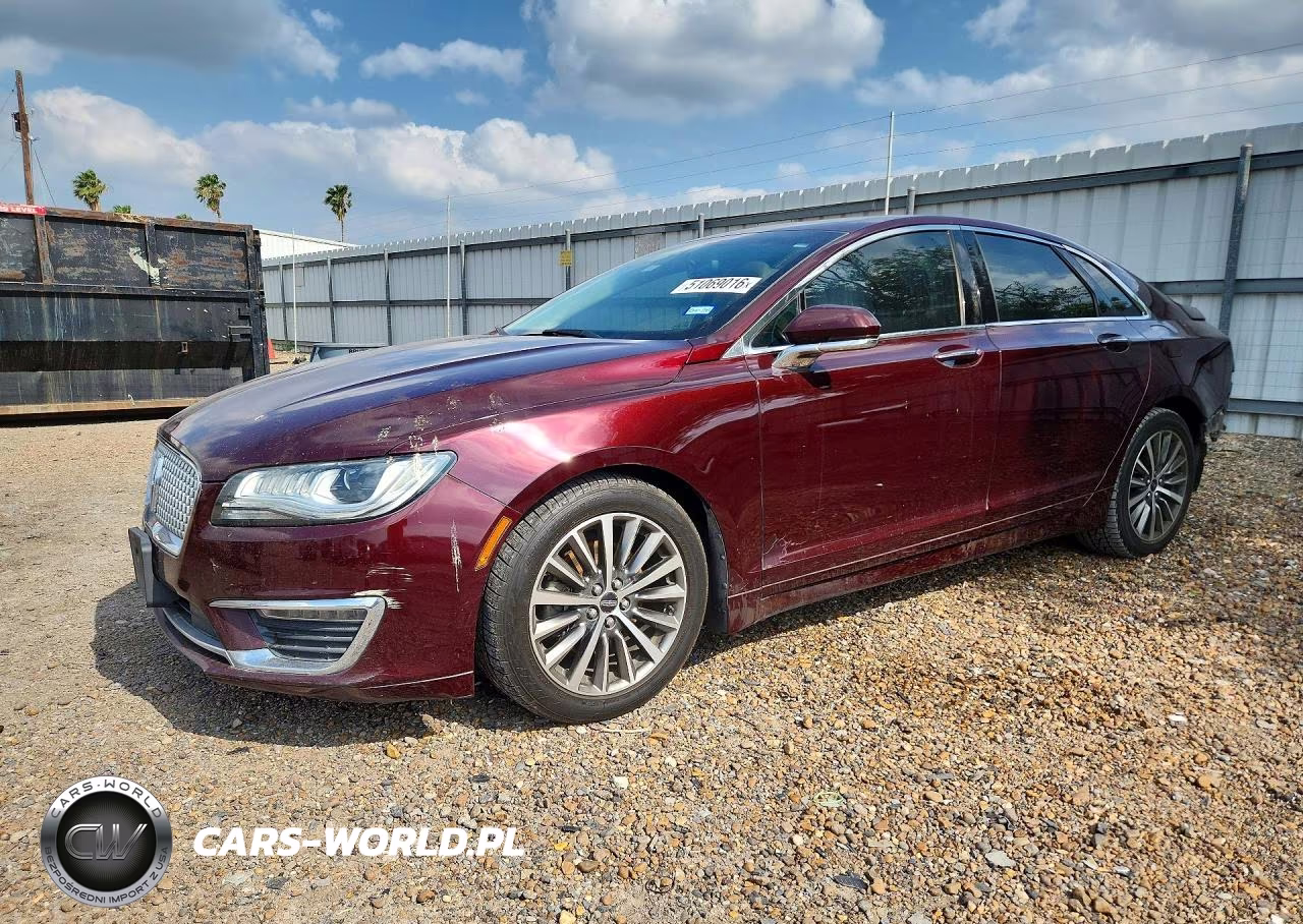 2018 Lincoln Mkz Select – zdjęcie 1 z 12