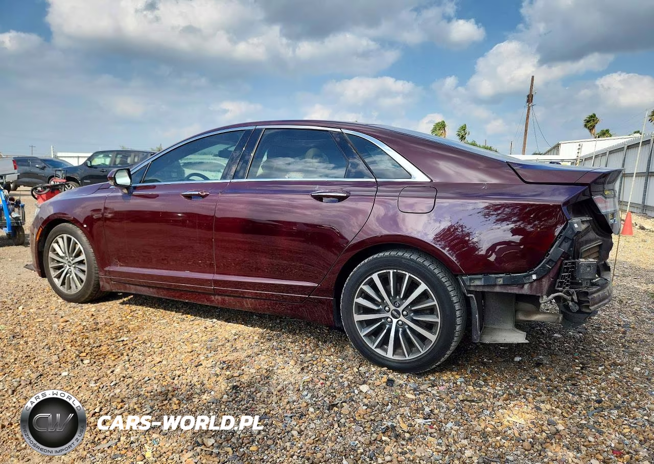 2018 Lincoln Mkz Select VIN:3LN6L5C90JR609627 - 2