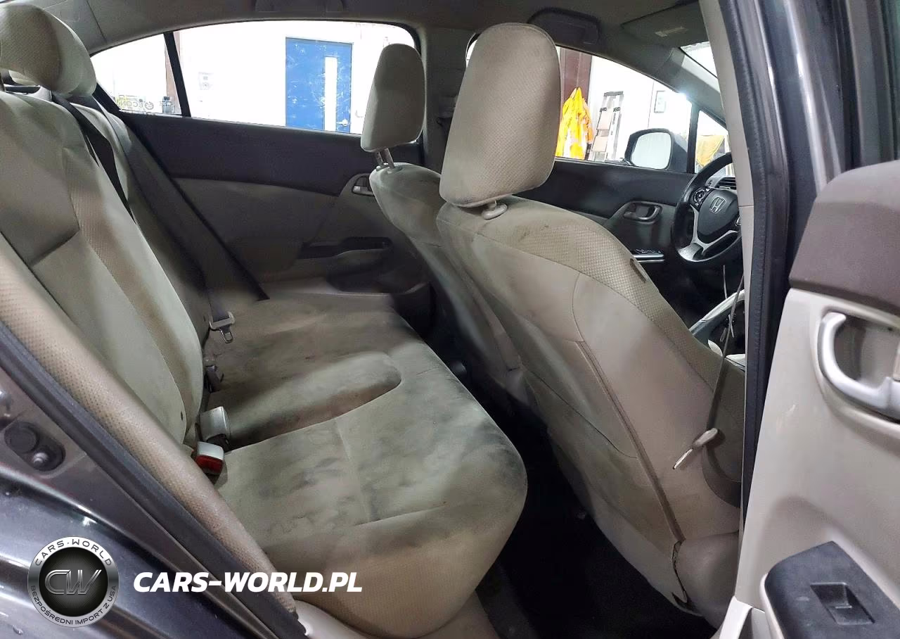 2012 Honda Civic Lx VIN:19XFB2F5XCE342053 - 10