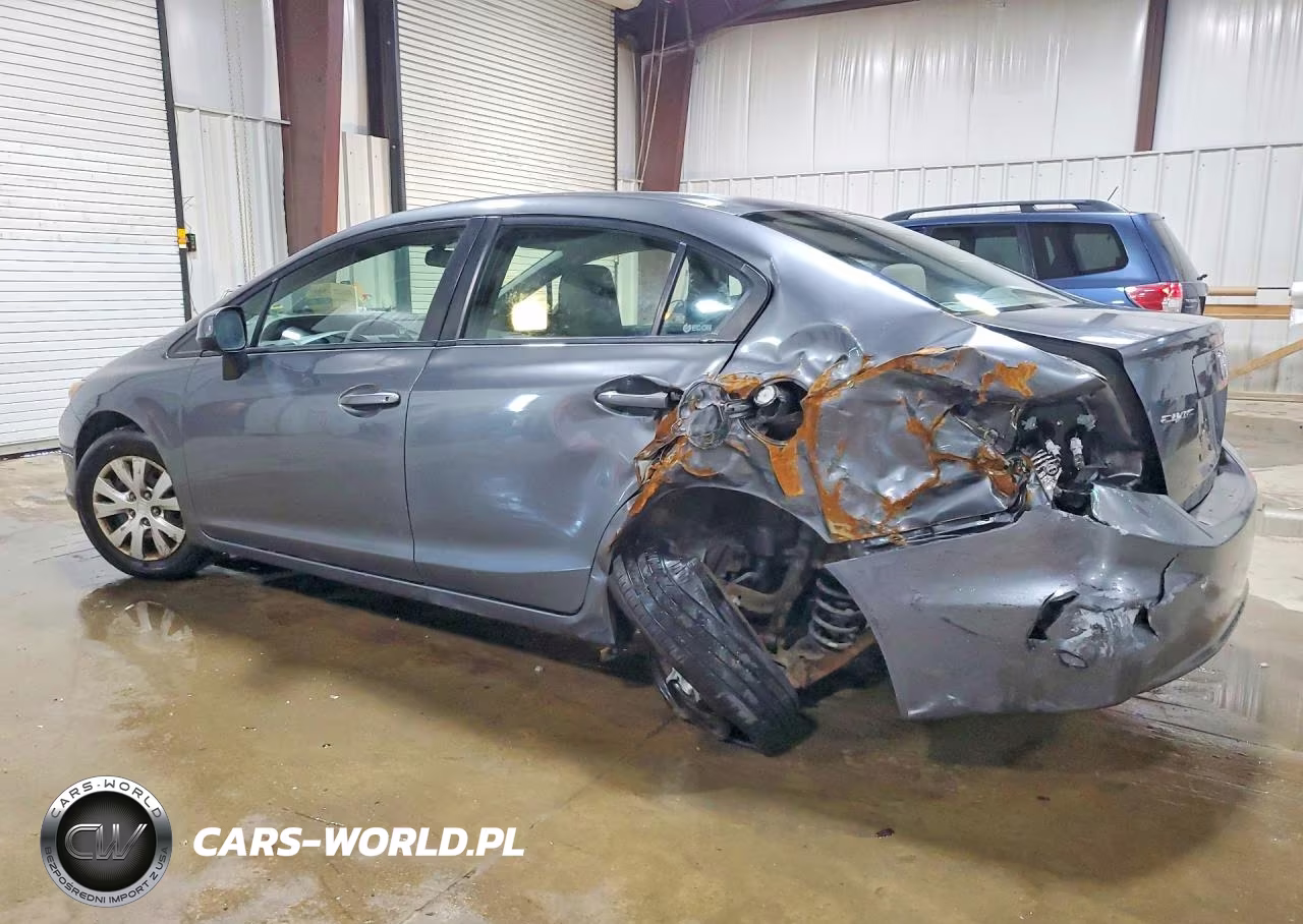 2012 Honda Civic Lx VIN:19XFB2F5XCE342053 - 2
