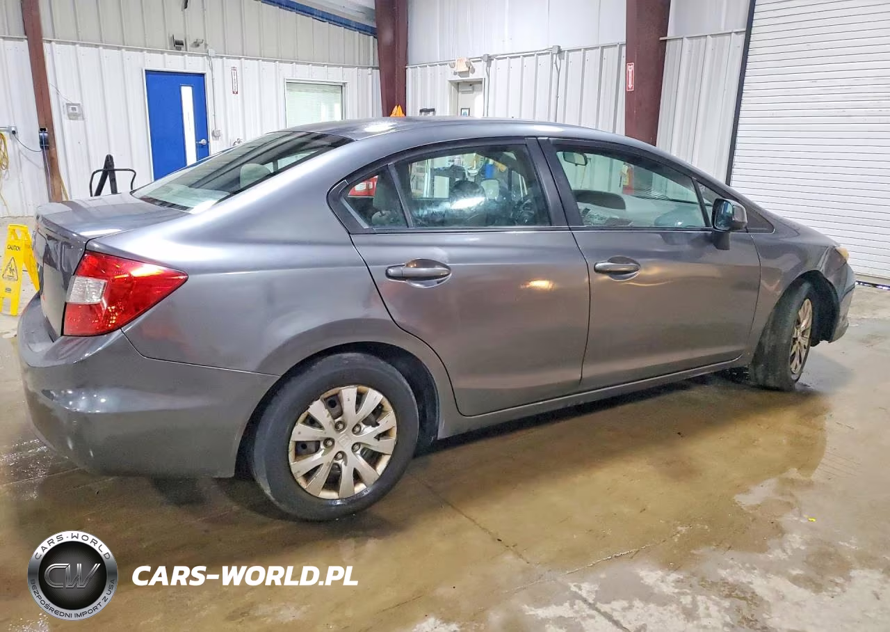 2012 Honda Civic Lx VIN:19XFB2F5XCE342053 - 3