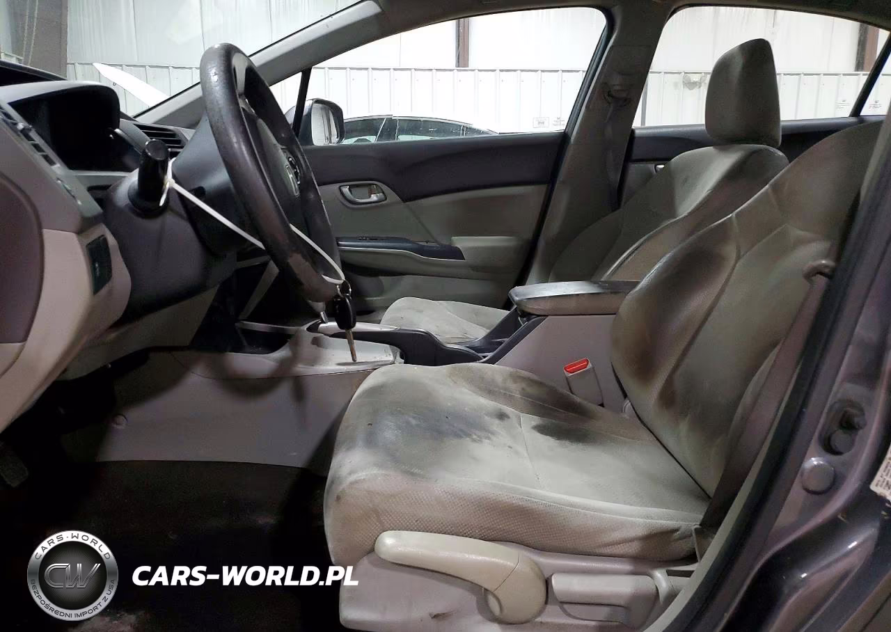 2012 Honda Civic Lx VIN:19XFB2F5XCE342053 - 7